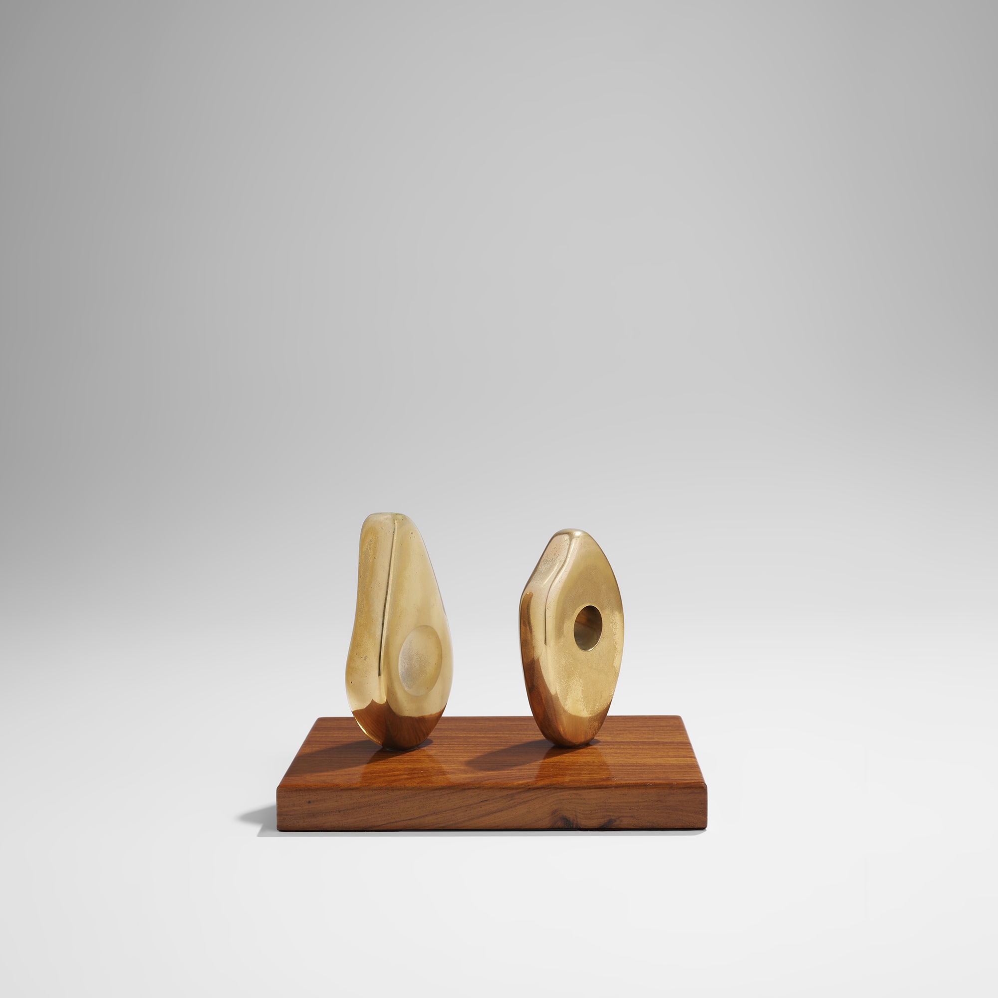<p><strong>BARBARA HEPWORTH</strong> <em>Two Forms (Orkney),</em> 1967</p>
