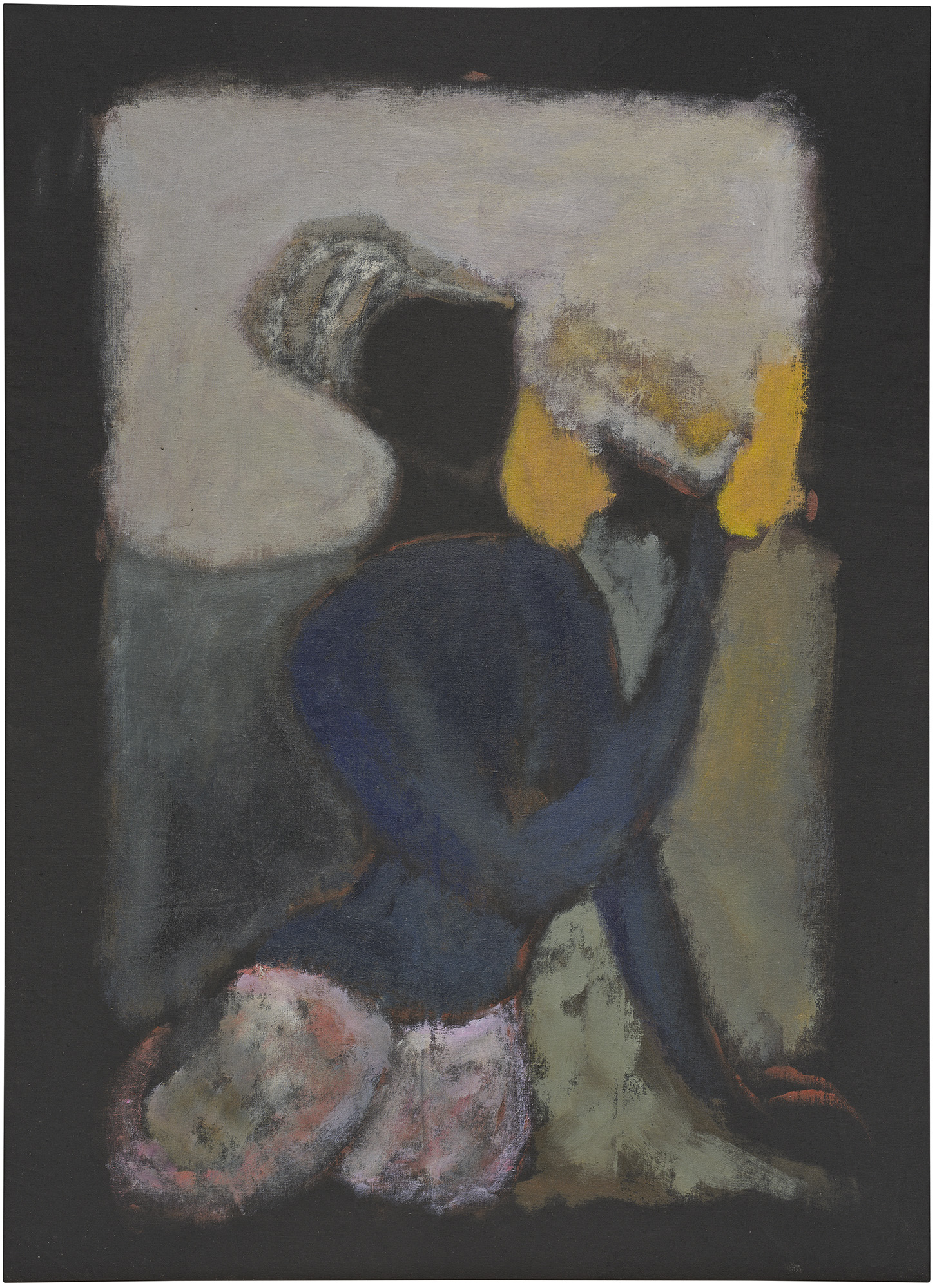 <p><strong>REGGIE BURROWS HODGES</strong> <em>Community Concern: Royal Blue,</em> 2021</p>