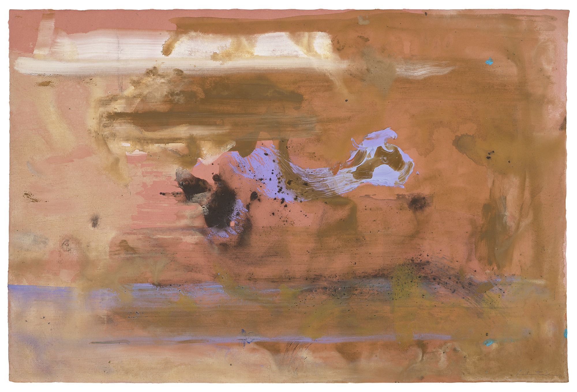 <p><strong>HELEN FRANKENTHALER </strong><em>Untitled, </em>1980</p>
