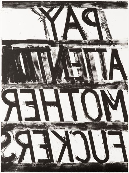 <b>BRUCE NAUMAN</b> <i>Pay Attention</i>, 1973