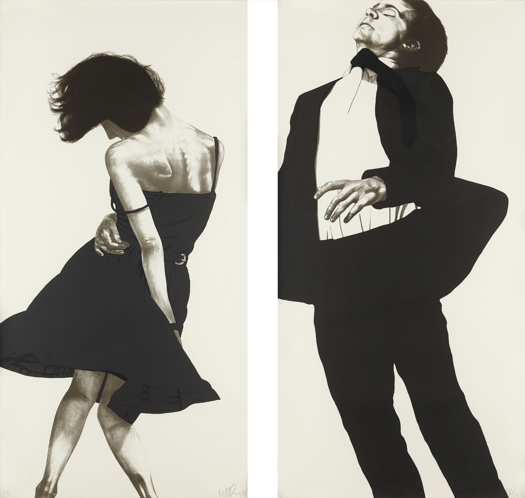 <b>ROBERT LONGO</b> <i>Jonathan and Meryl,</i> 1980