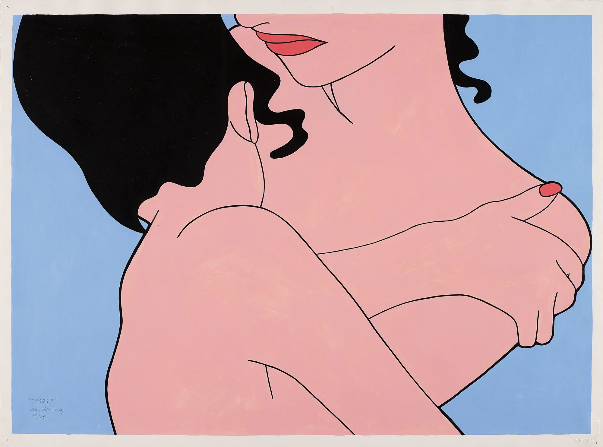 <b>JOHN WESLEY</b> <i>Tears?,</i> 1993