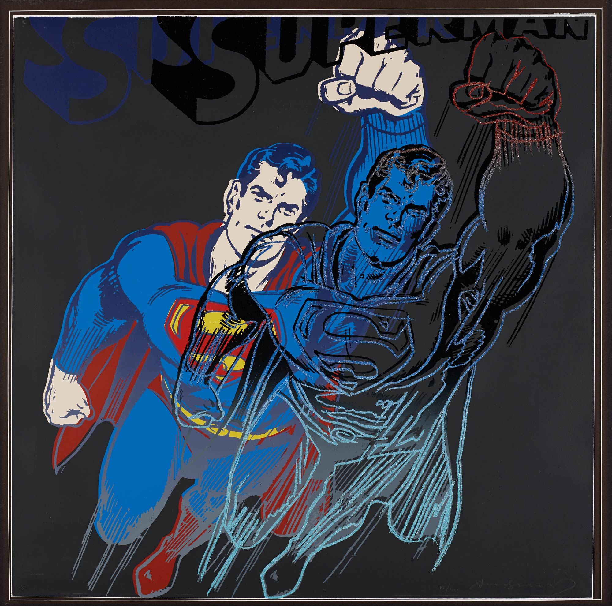 <b>ANDY WARHOL</b> <i>Superman, from Myths,</i> 1981