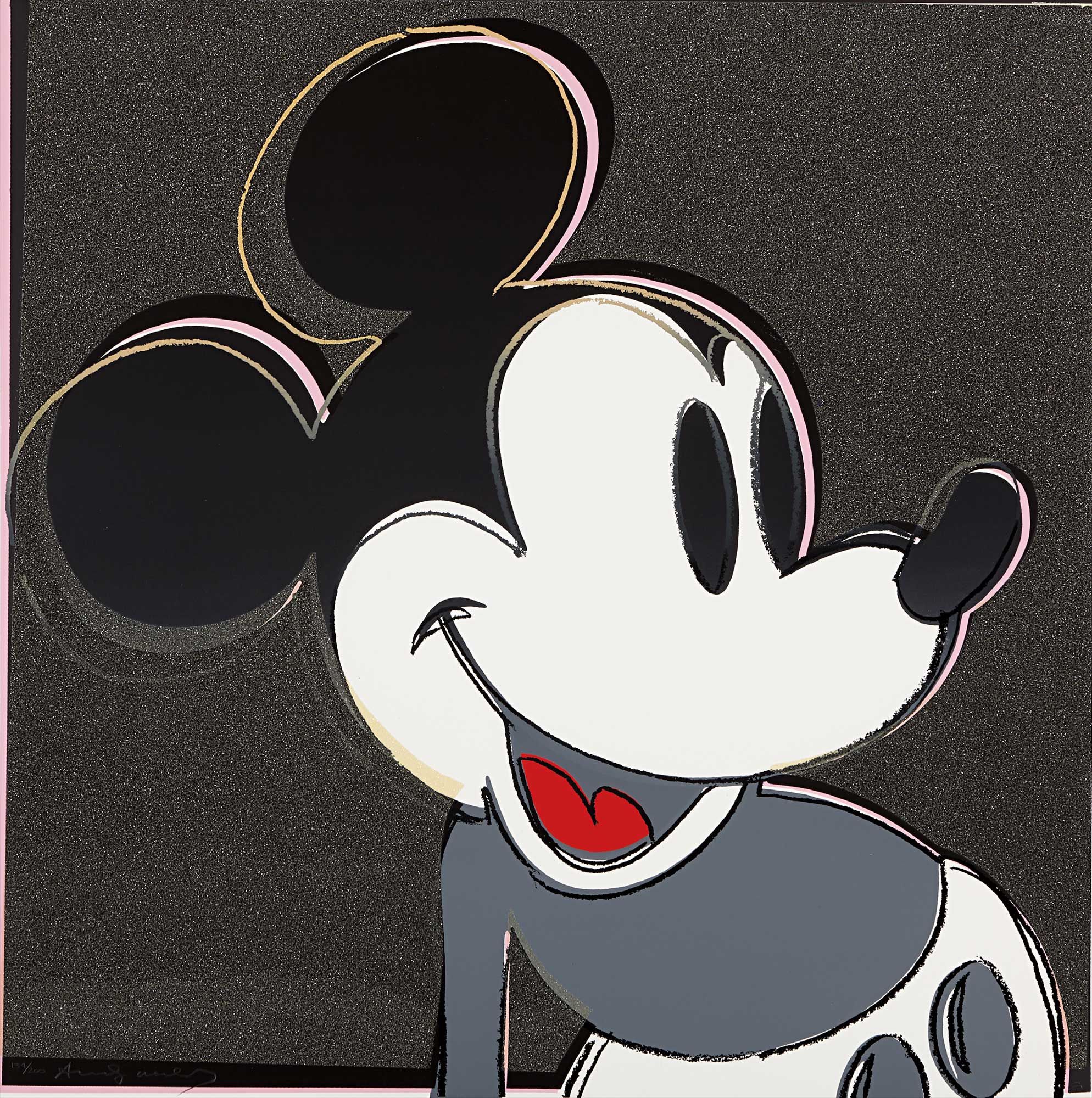 <b>ANDY WARHOL</b> <i>Mickey Mouse,</i> 1981