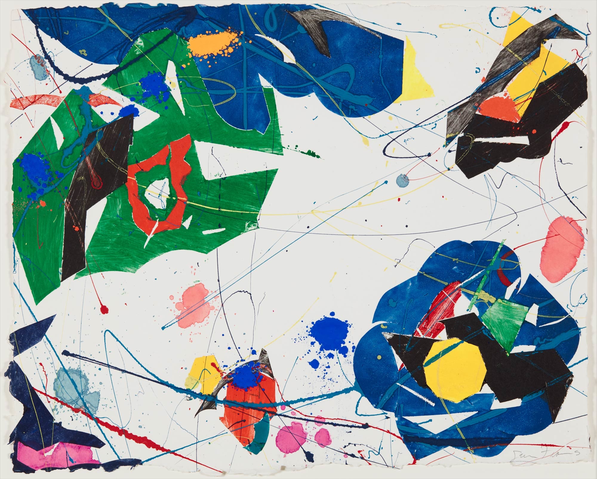 <b>SAM FRANCIS </b><i>Untitled</i>, 1985