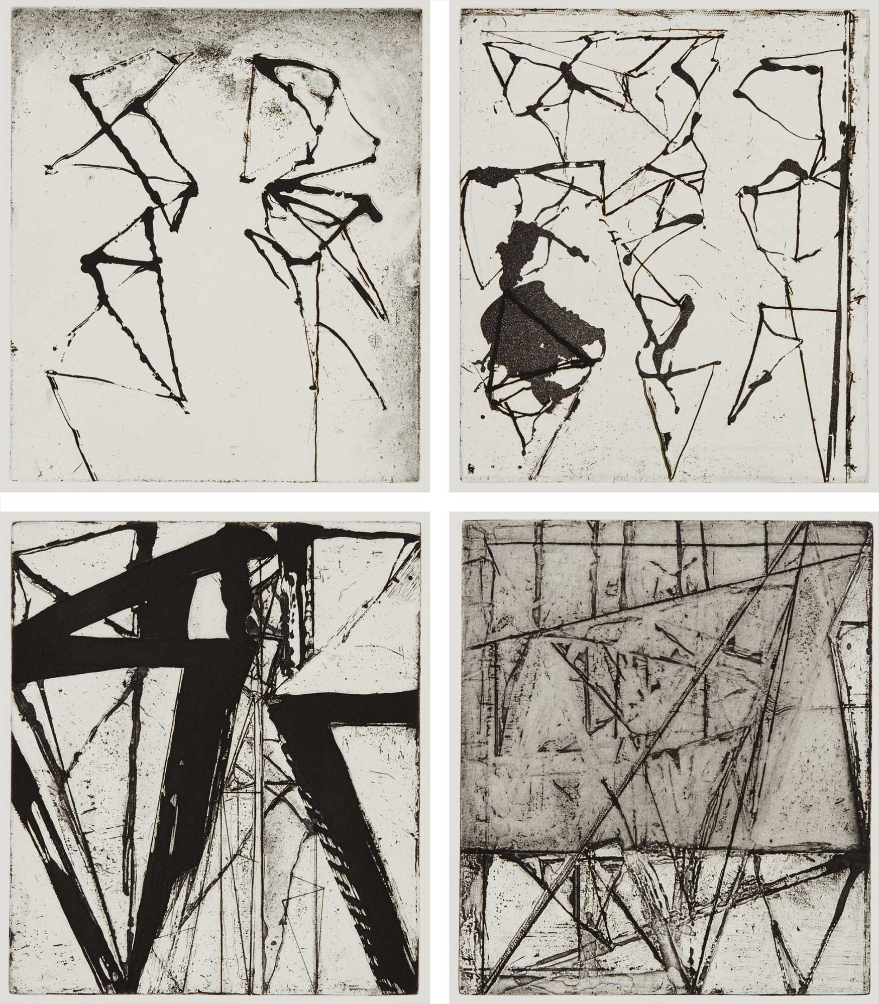 <b>BRICE MARDEN<i> </i></b><i>Etchings to Rexroth</i>, 1986