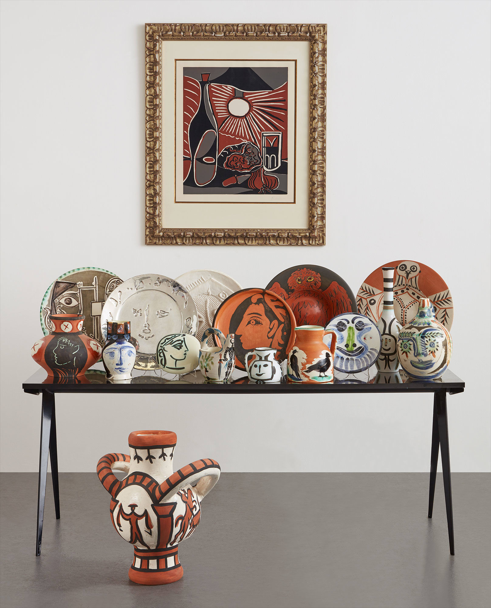 <b>PABLO PICASSO</b> A selection of ceramics