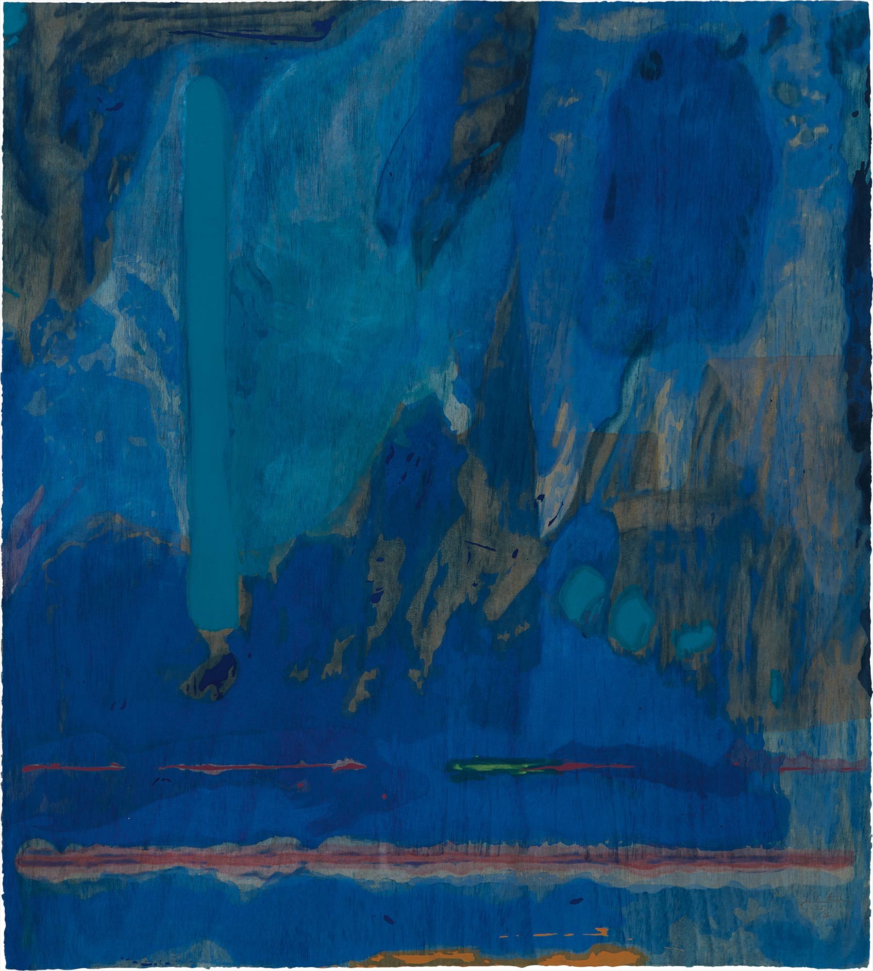 <b>HELEN FRANKENTHALER</b> <i>Tales of Genji III</i>, 1998