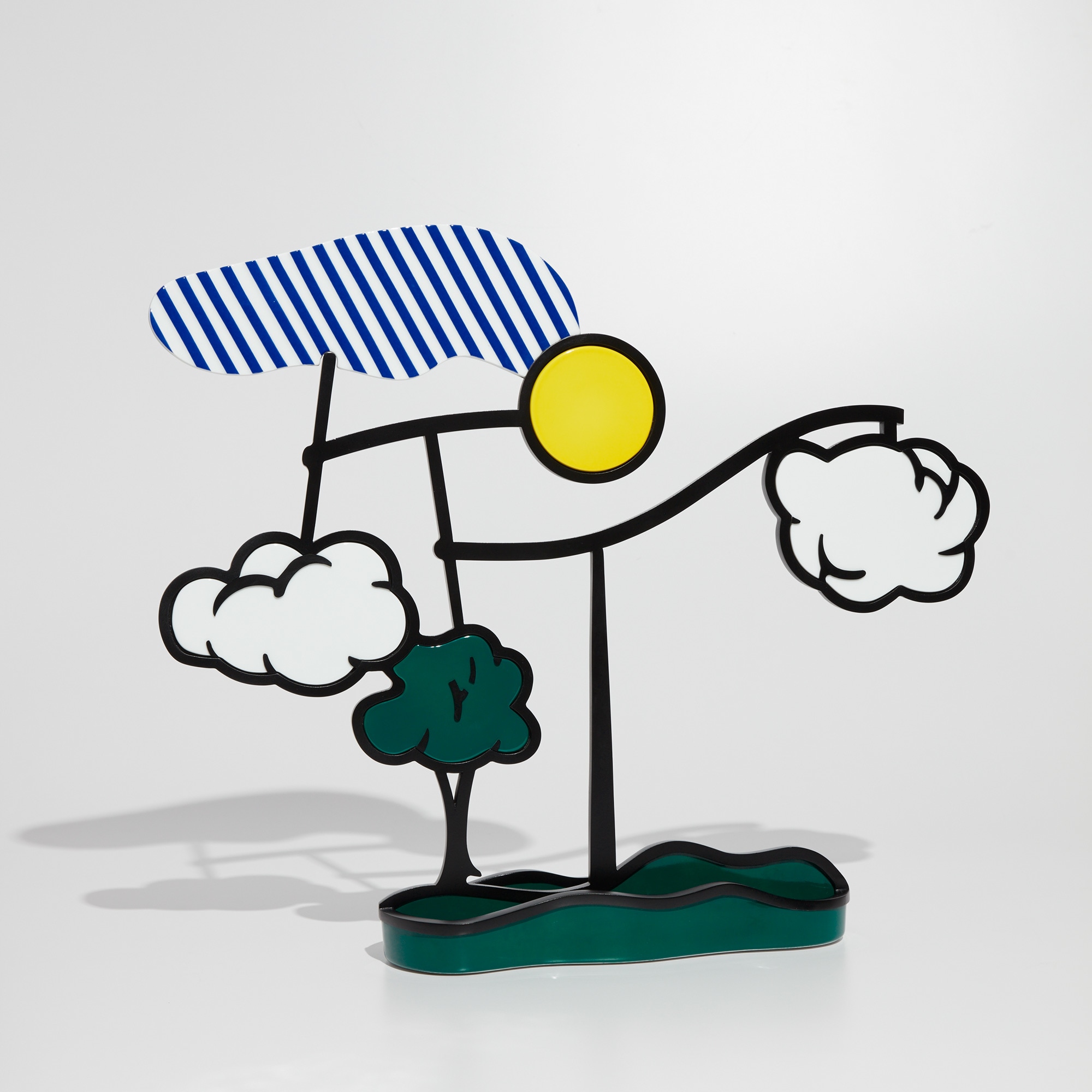 <b>ROY LICHTENSTEIN</b>, <i>Landscape Mobile (Limoges)</i>, 1991<br />
<b></b>