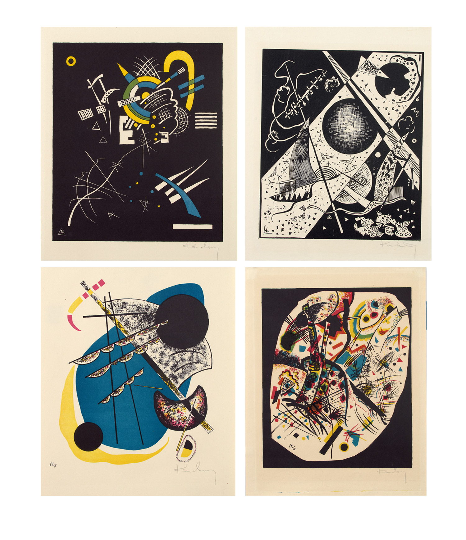 <p><strong>WASSILY KANDINSKY </strong><em>Kleine Welten (Little Worlds)</em>, 1922</p>