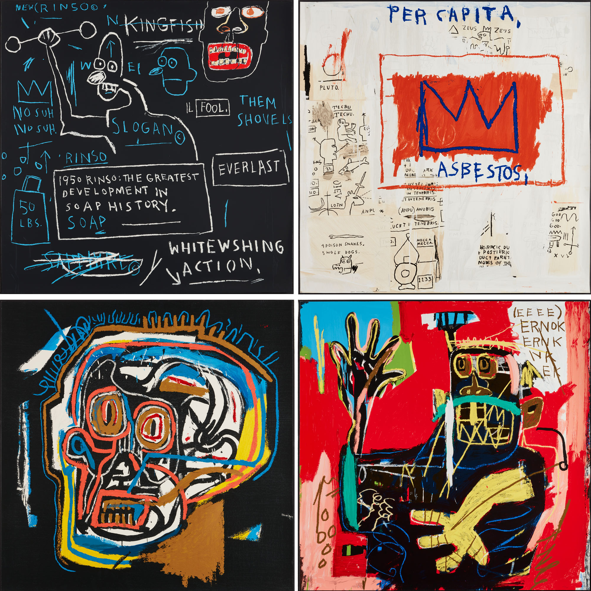 <p><strong>JEAN-MICHEL BASQUIAT</strong>&nbsp;<em>Portfolio I</em>, 1983-2001</p>
