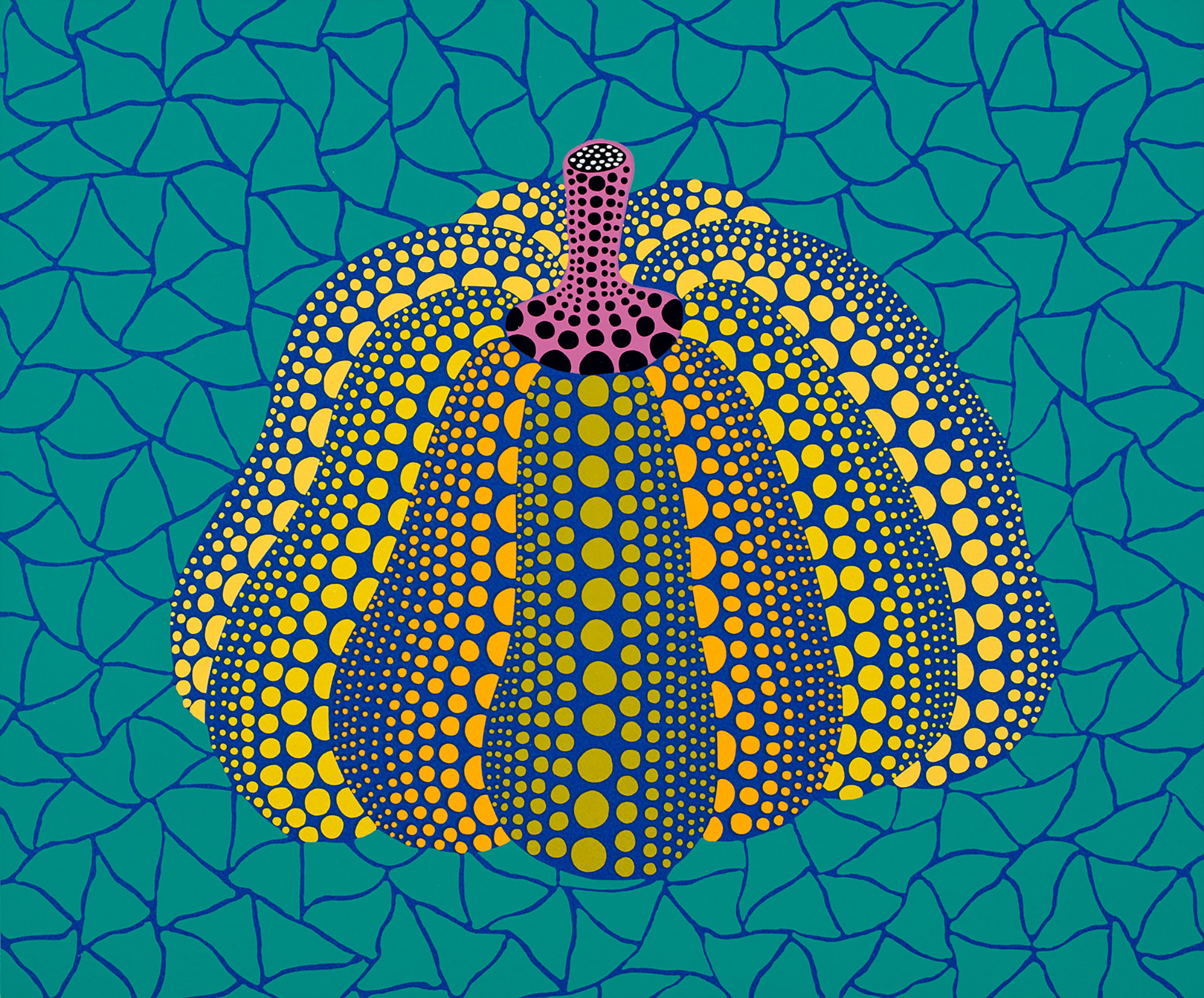 <p><strong>YAYOI KUSAMA</strong> <em>Pumpkin (OG)</em>, 1992</p>