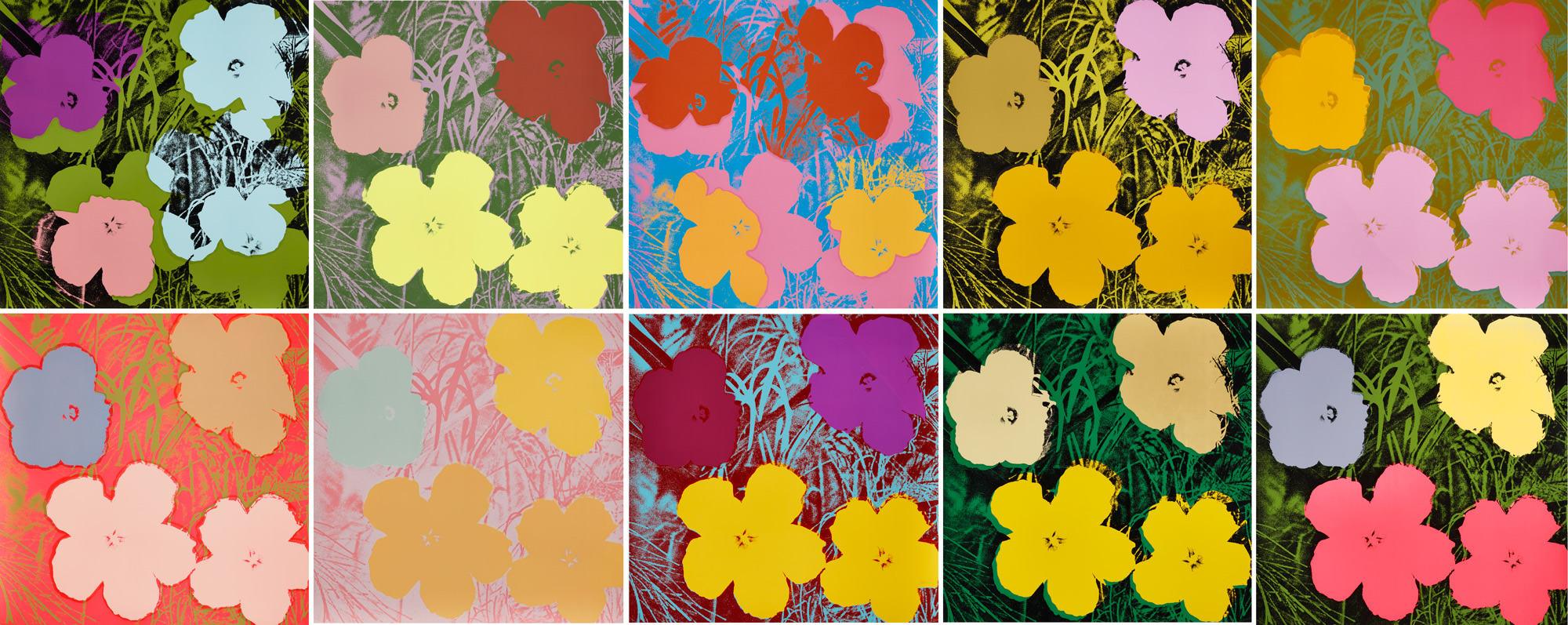 <p><strong>ANDY WARHOL</strong> <em>Flowers</em>, 1970</p>