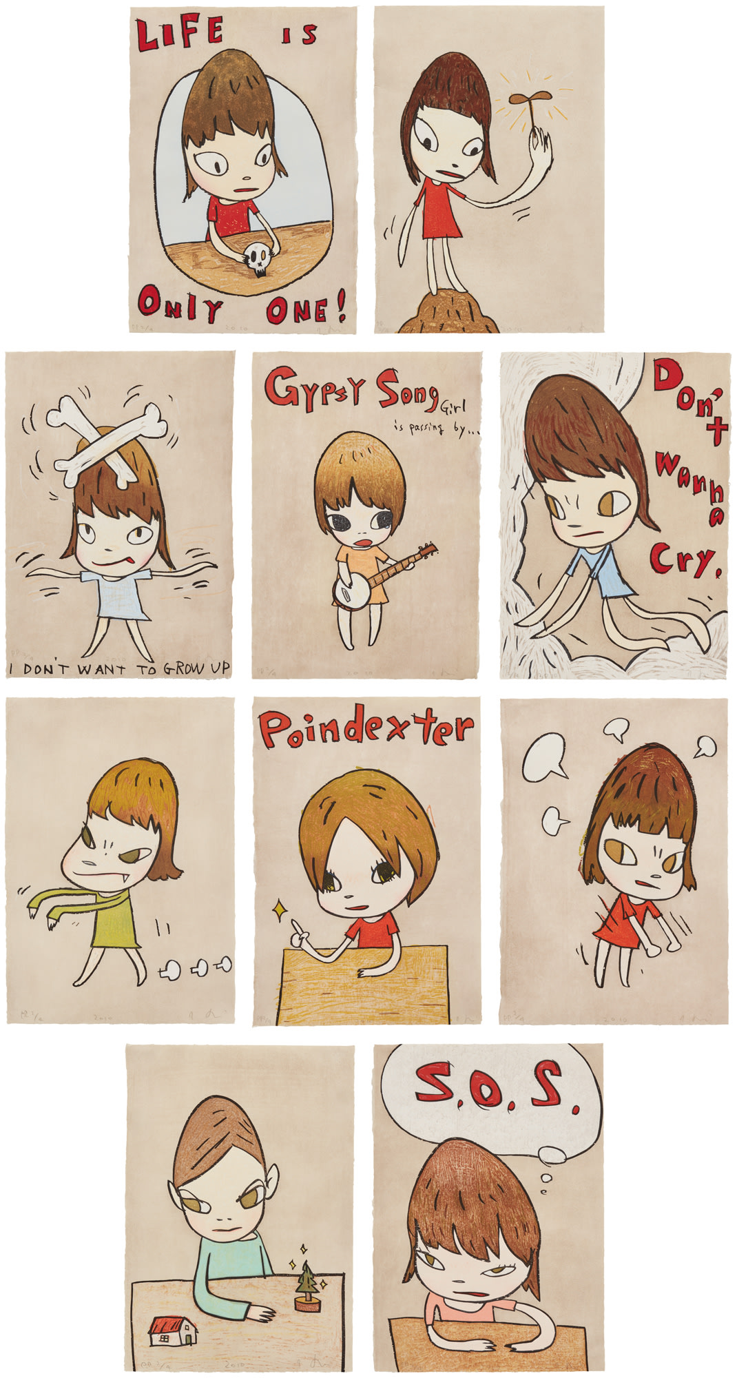 <p><strong>YOSHITOMO NARA</strong> <em>Untitled</em>, 2010 </p>