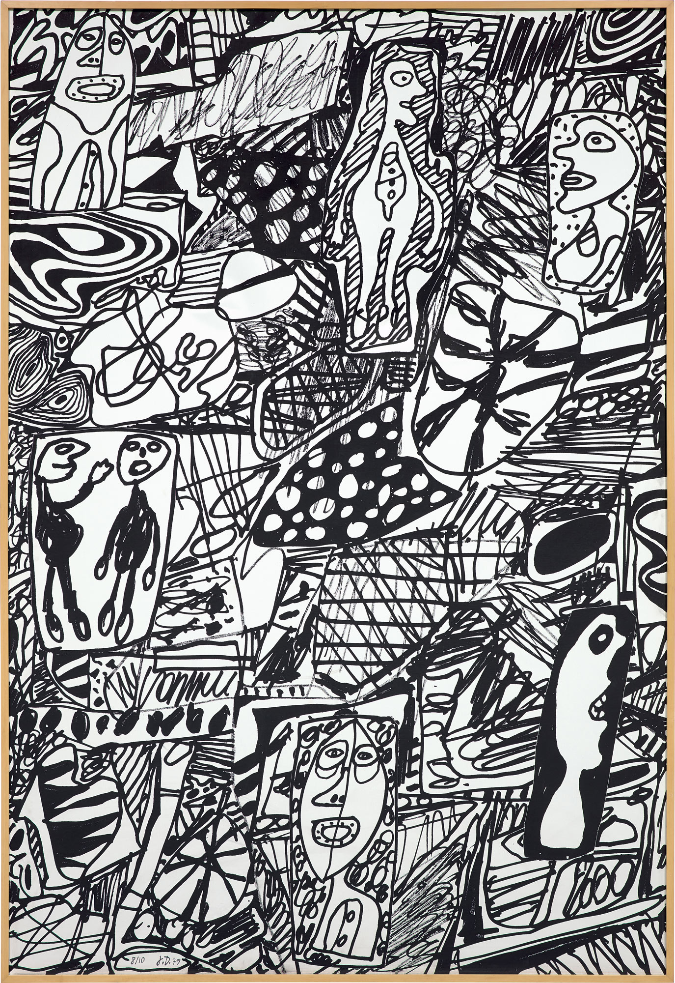 <p><strong>JEAN DUBUFFET</strong> <em>Site de mémoire I (Memory Site I)</em>, 1979 </p>