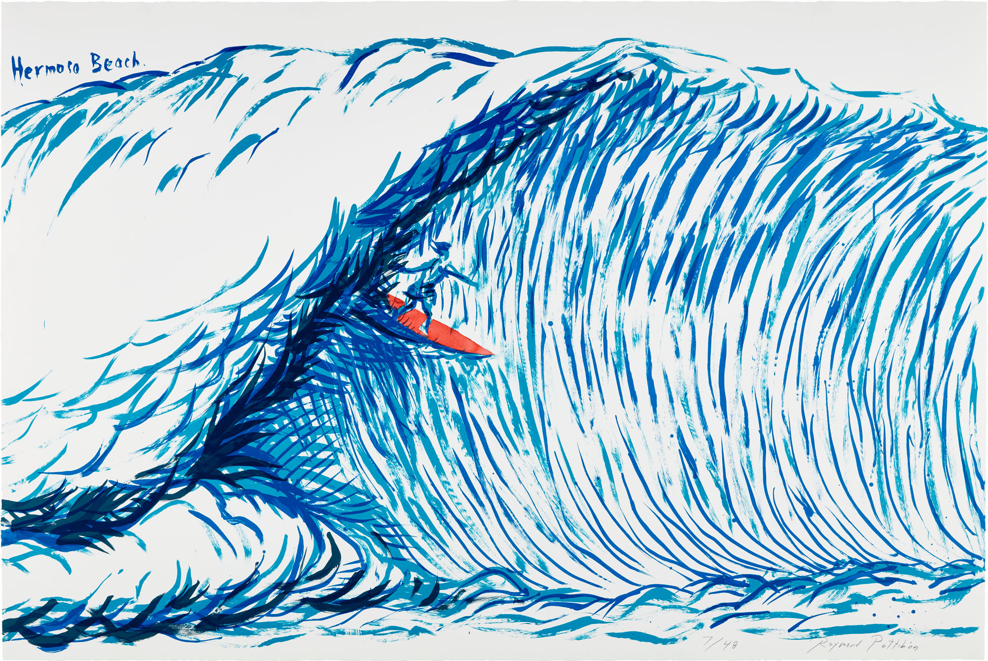 <p><strong>RAYMOND PETTIBON</strong> <em>Untitled (Hermosa Beach)</em>, 2019</p>