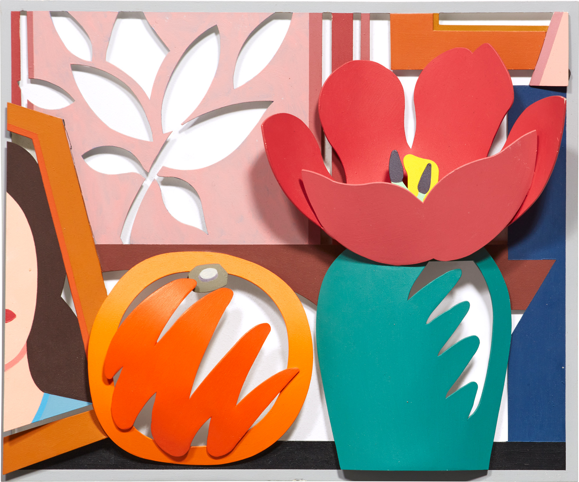 <p><strong>TOM WESSELMANN</strong><em> Still Life with Orange and Tulip</em>, 1992 </p>