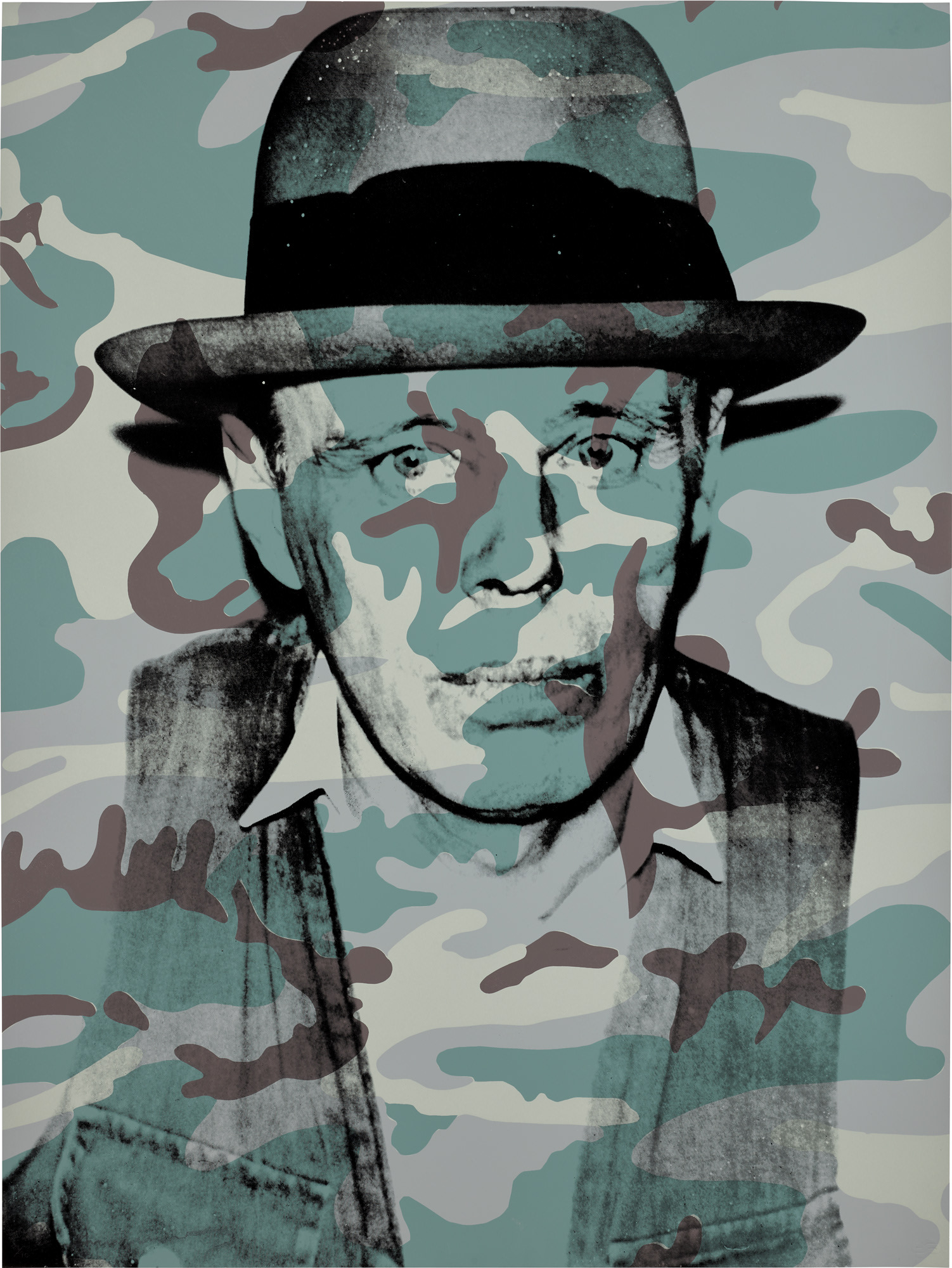 <p><strong>ANDY WARHOL</strong> <em>Joseph Beuys in Memoriam</em>, 1986</p>