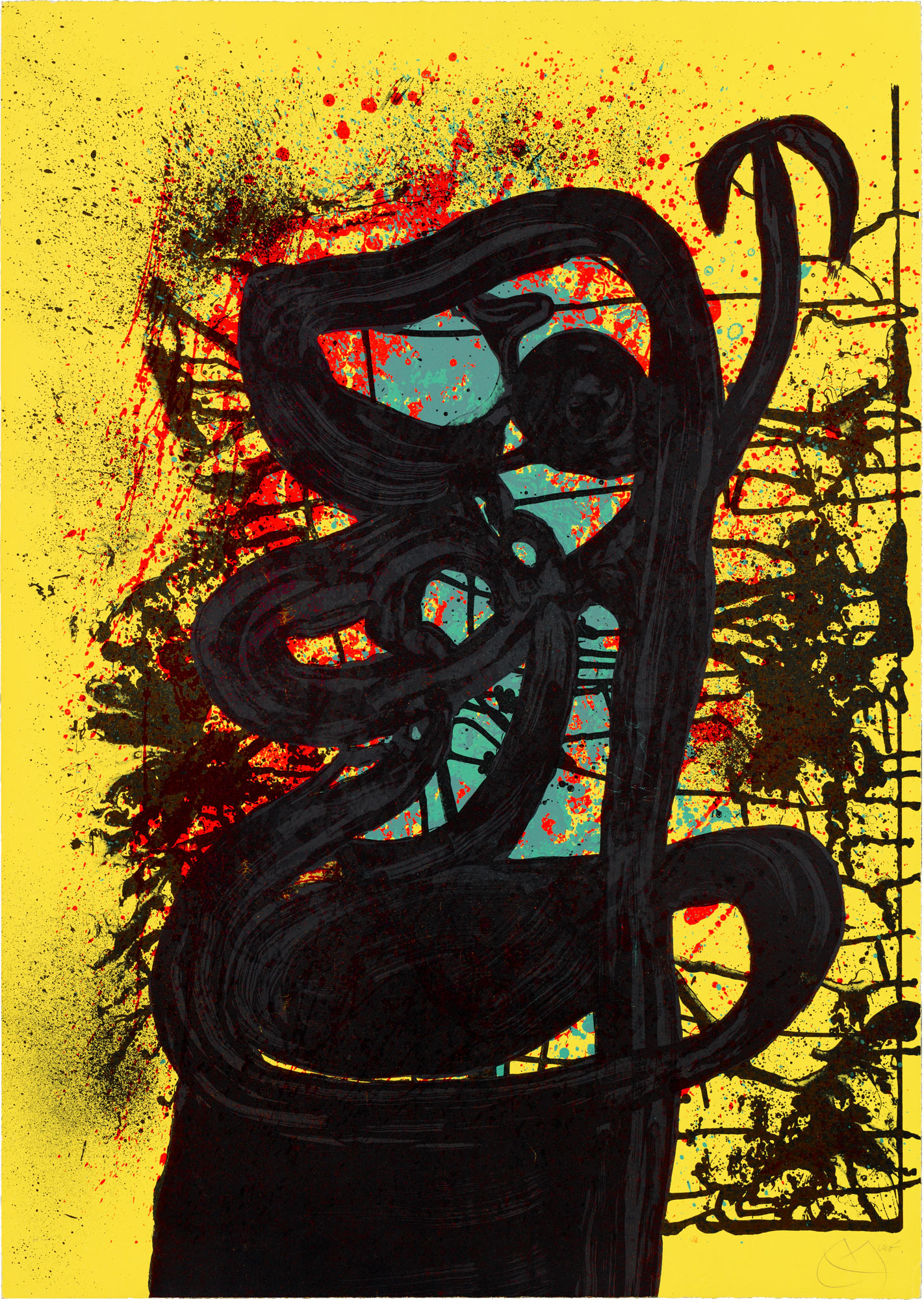 <p><strong>JOAN MIRO</strong> <em>La Dentellière (The Lace Maker)</em>, 1969</p>