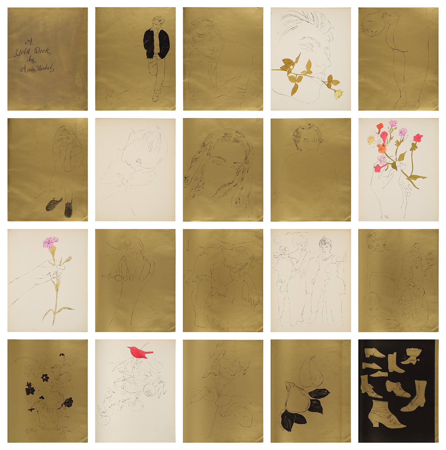 WARHOL、Coffee Label、希少画集画、新品額装付 The Andy Warhol Collection