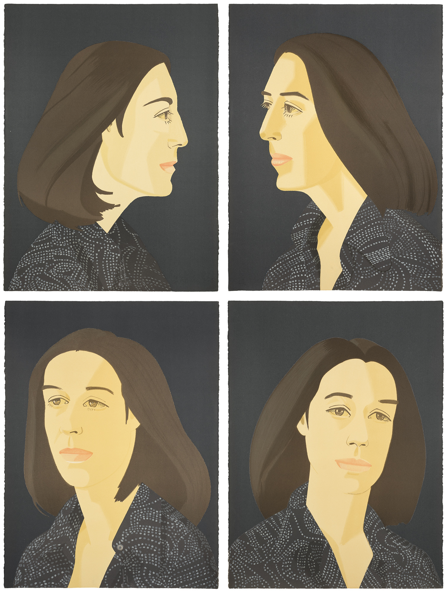 <p><strong>ALEX KATZ </strong><em>Ada Four Times (S. 118-121),</em> 1979-80</p>
