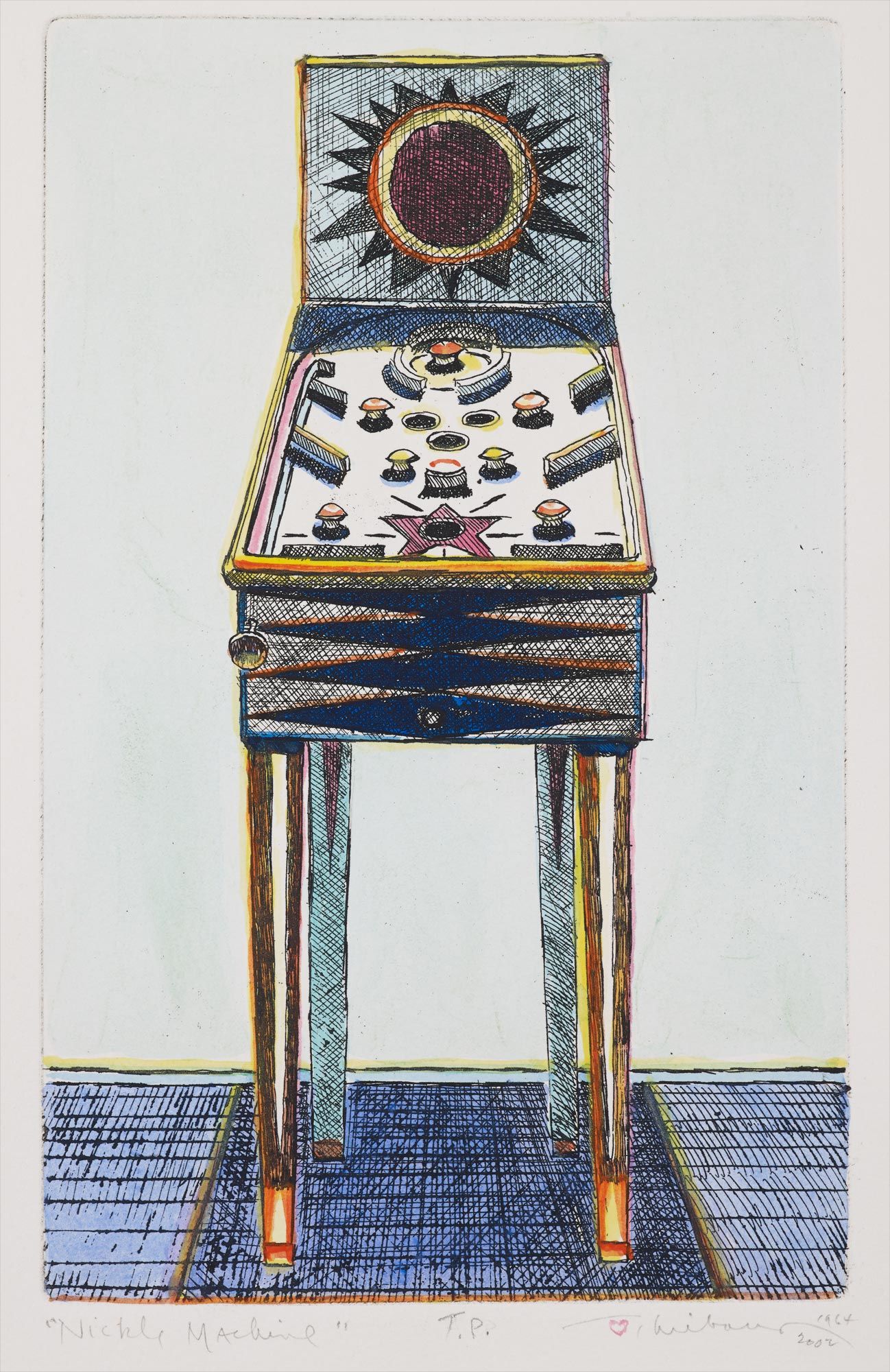 <b>WAYNE THIEBAUD</b> <i>Nickel Machine,</i> 1964/2002