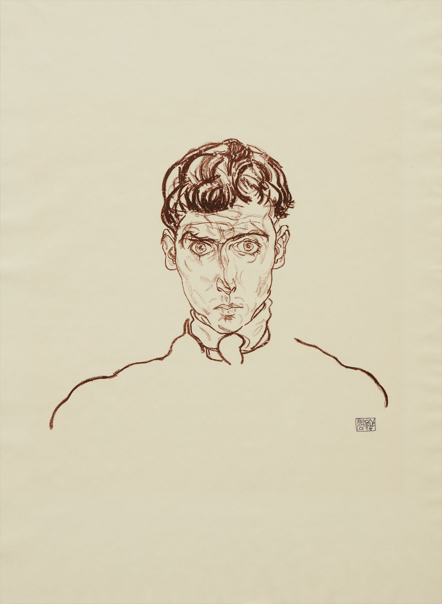 <b>EGON SCHIELE</b> <i>Das Graphische Werk von Egon Schiele</i>, the complete set of eight prints, 1914-18/1922
