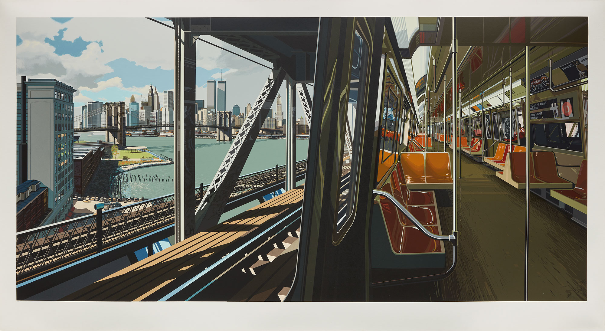 <b>RICHARD ESTES </b><i>D Train</i>, 1988