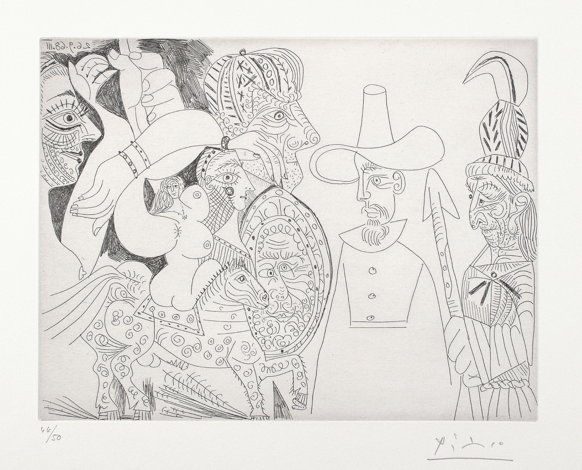 ピカソ347 Pablo Picasso Evening & Day Editions