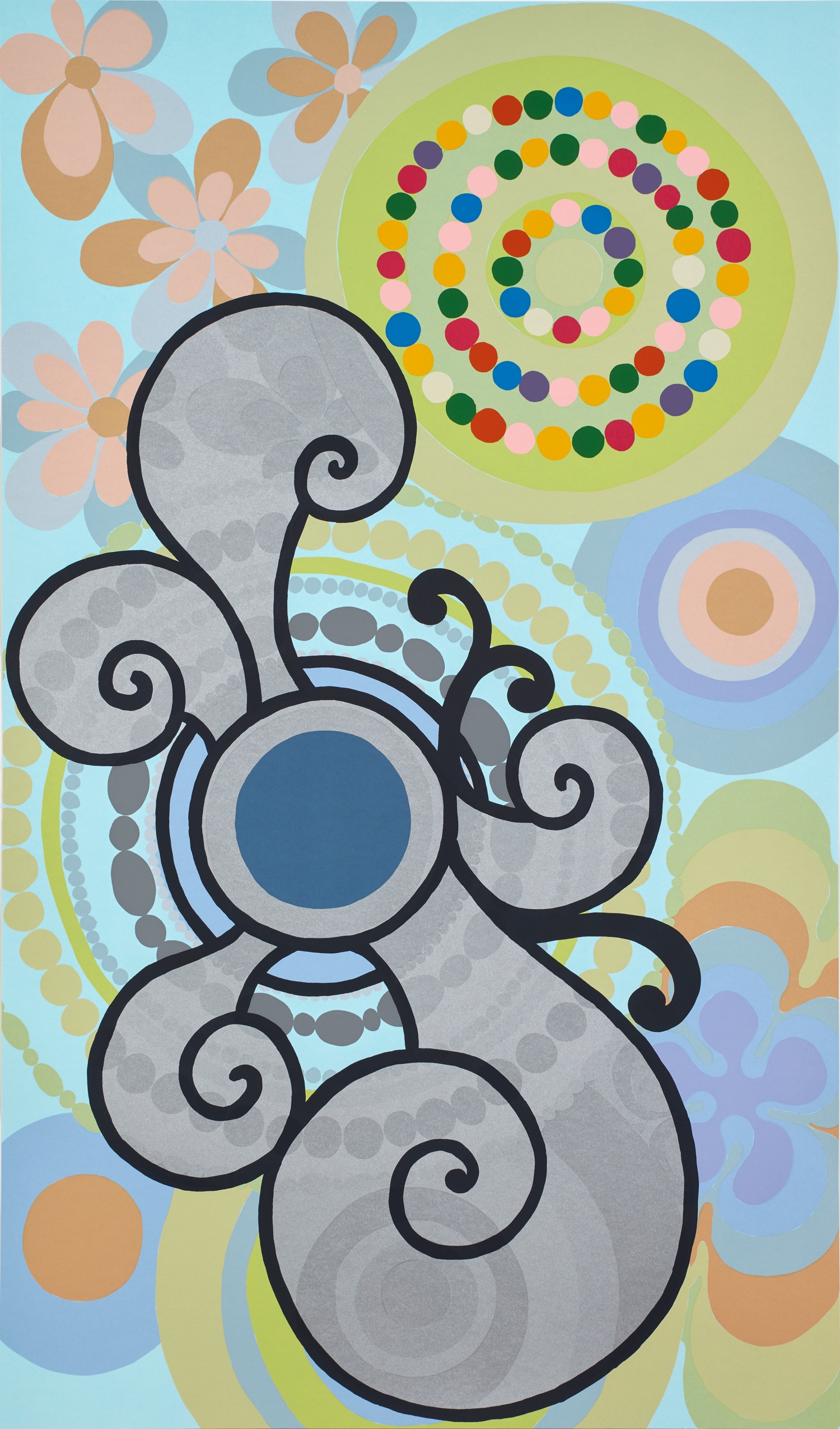 <p><strong>BEATRIZ MILHAZES</strong><em> O Espelho (The Mirror)</em>, 2000</p>