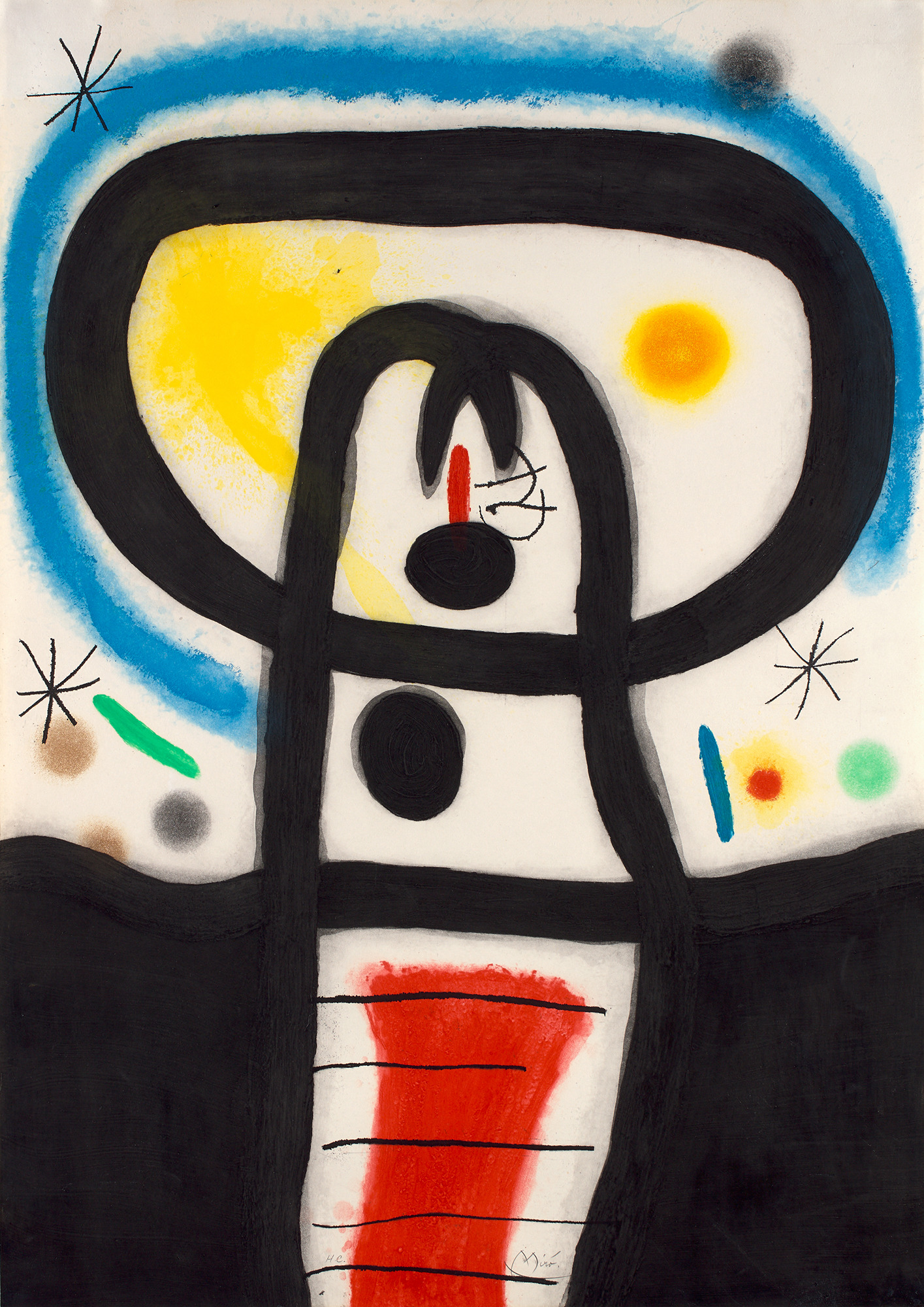 <p><strong>JOAN MIRO</strong> <em>Equinoxe</em>, 1967</p>
