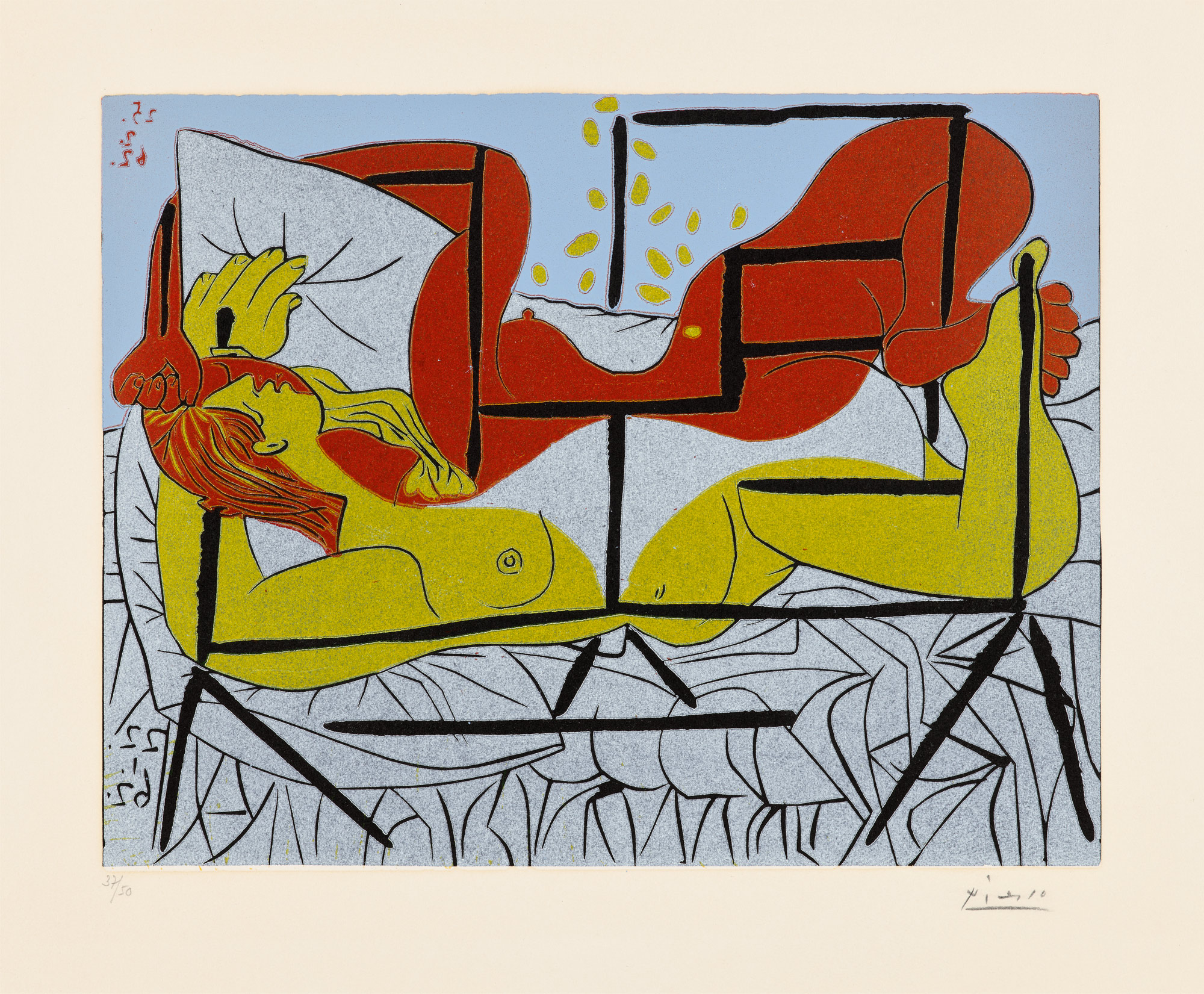 <p><strong>PABLO PICASSO</strong> <em>Danaé,</em> 1962</p>