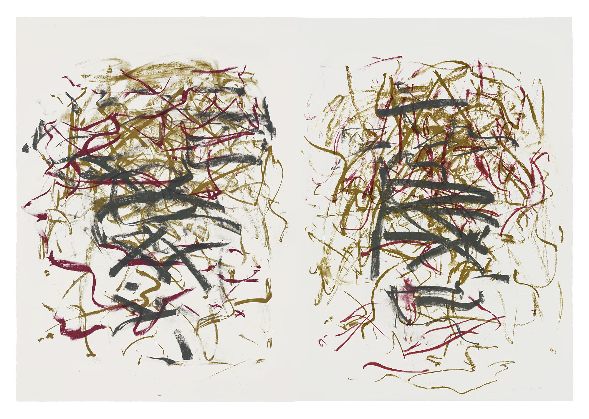 <p><strong>JOAN MITCHELL</strong> <em>Sunflowers III,</em> 1992</p>