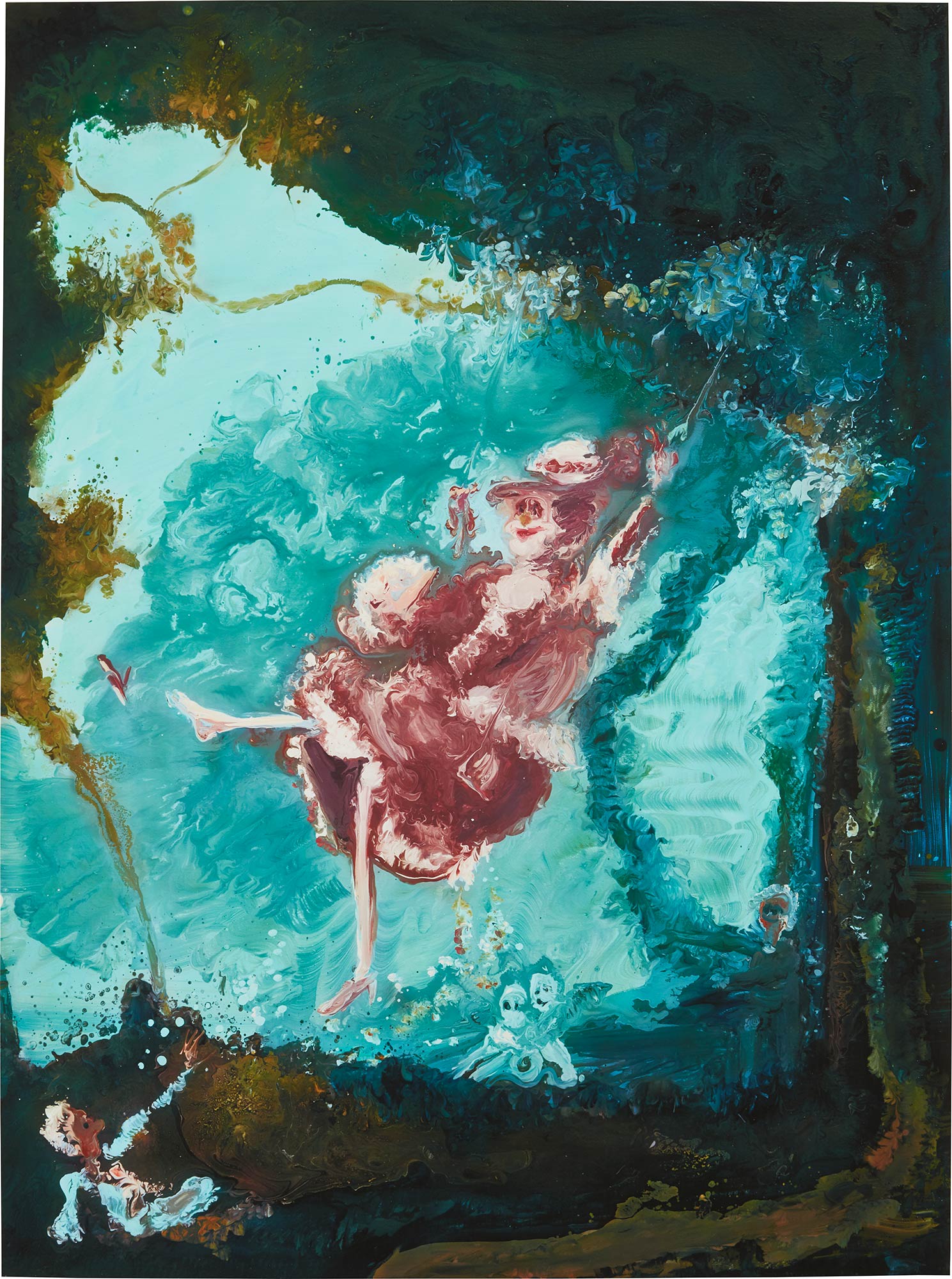 <p><strong>GENIEVE FIGGIS</strong> <em>The Swing After Fragonard</em>, 2014</p>