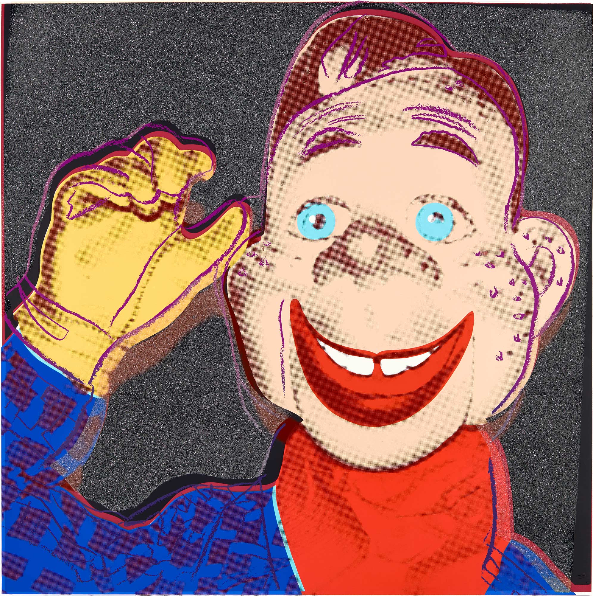 <p><strong>ANDY WARHOL</strong> <em>Howdy Doody from Myths</em>, 1981</p>