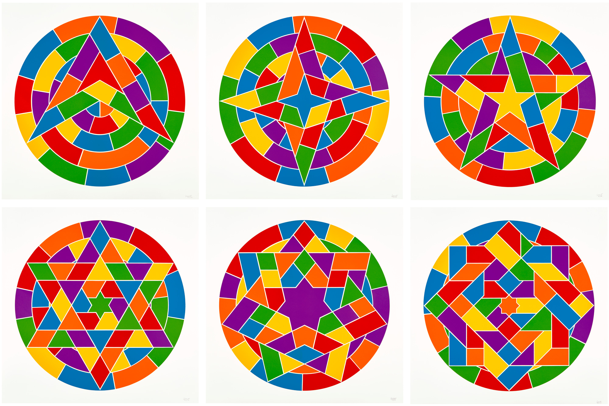 <p><strong>SOL LEWITT</strong><em> Stars</em>, 2002</p>