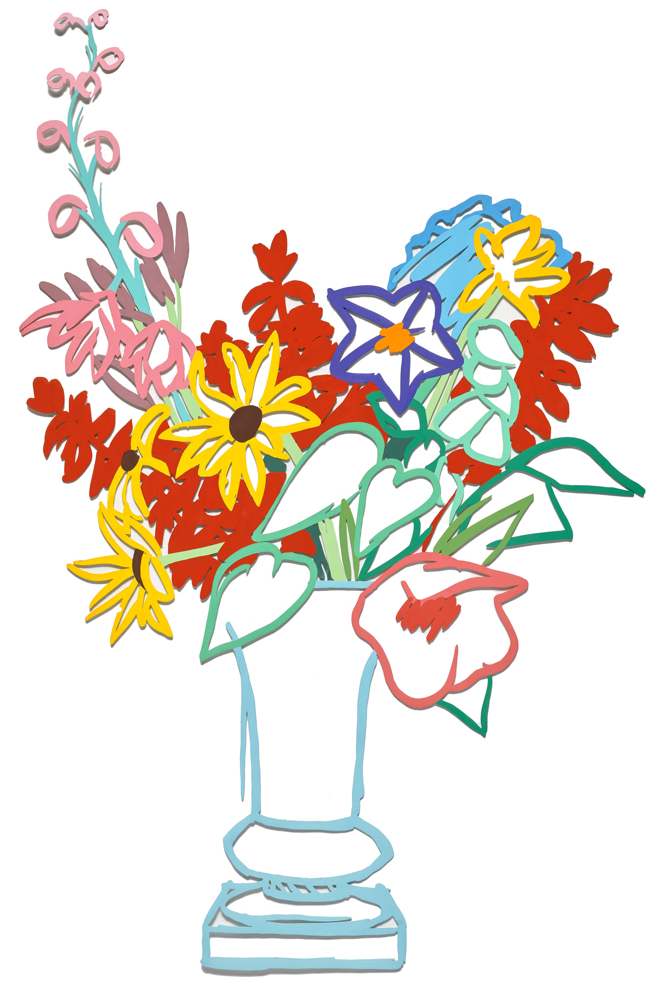 <p><strong> TOM WESSELMANN</strong><em> Country Bouquet,</em> 1986 </p>