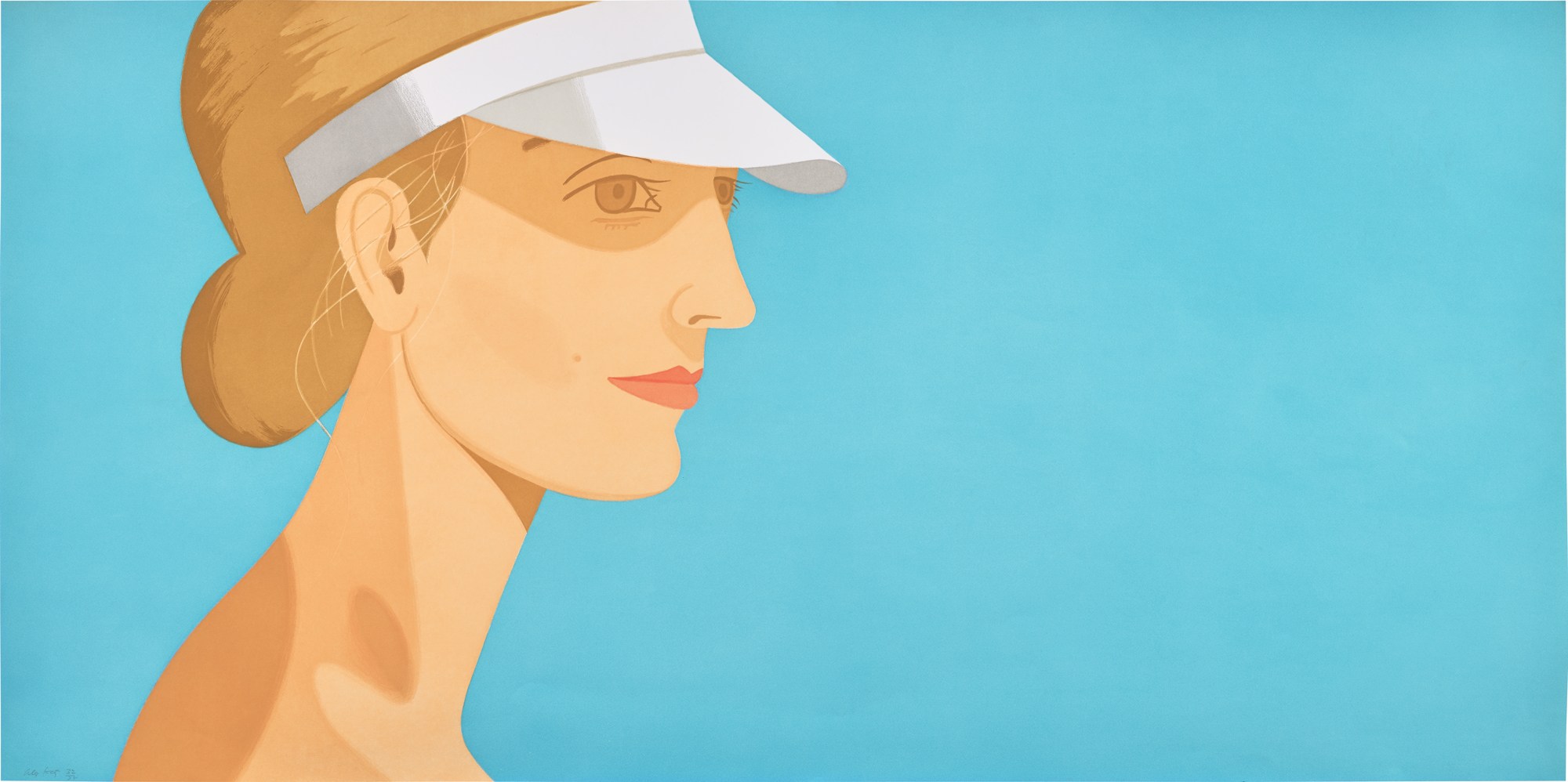 <p><strong>ALEX KATZ </strong><em>White Visor,</em> 2003</p>
