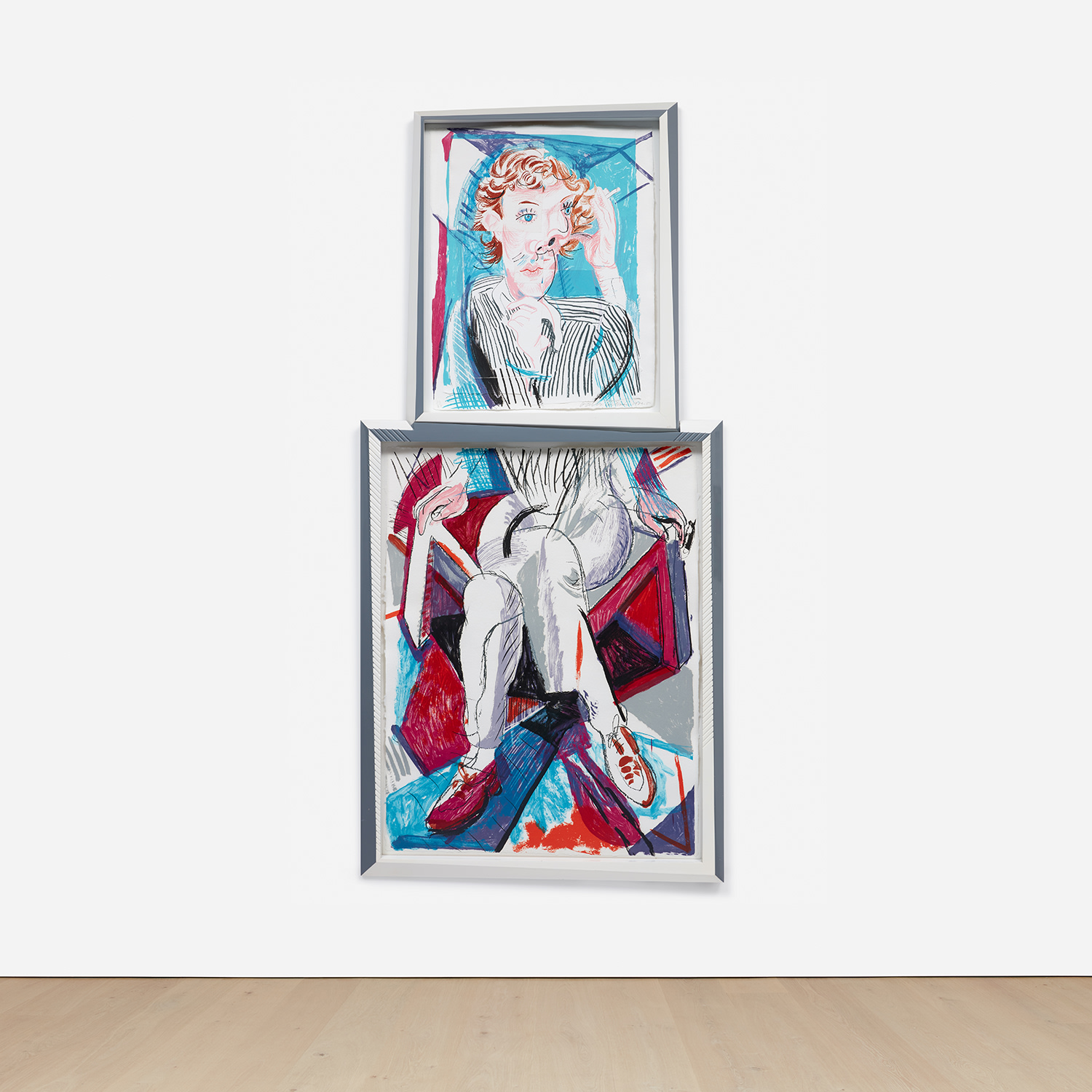 Elizabeth Peyton、David Hockney、希少な画集より Elizabeth Peyton、David Hockney、希少な画集より Elizabeth