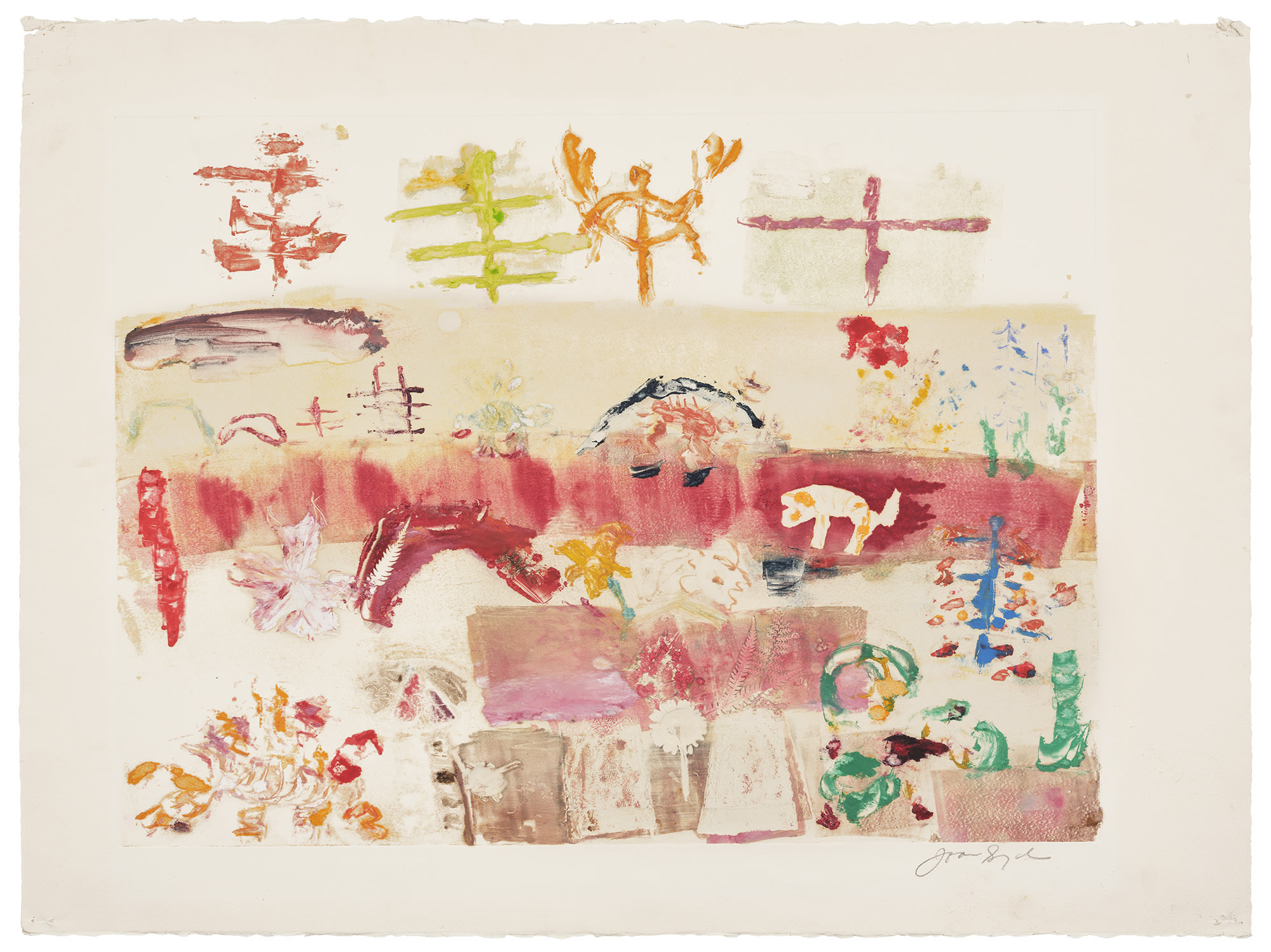 <p><strong>JOAN SNYDER </strong><em>Untitled,</em> c. 1978</p>