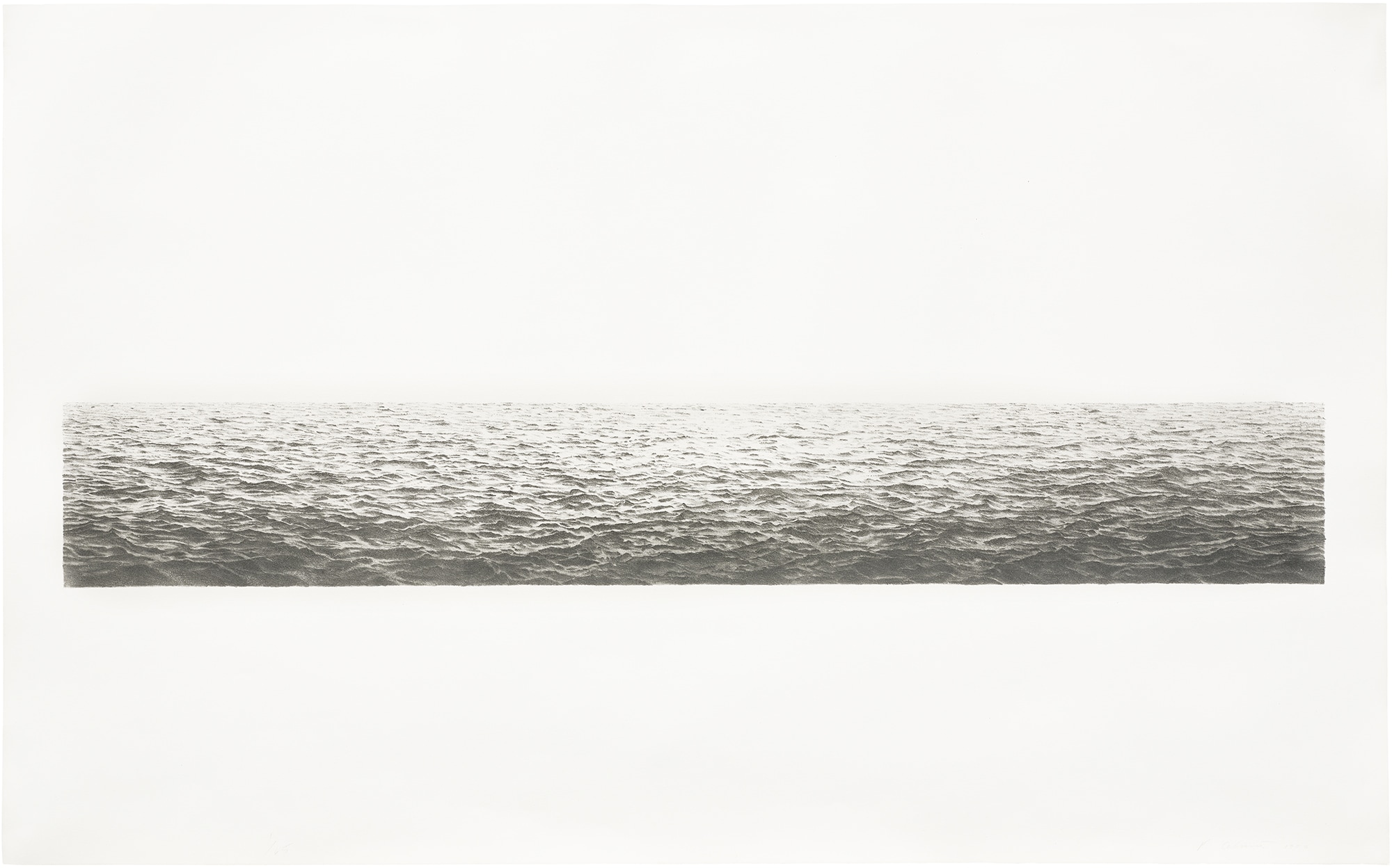 <p><strong>VIJA CELMINS</strong> <em>Untitled (Ocean), </em>1972</p>