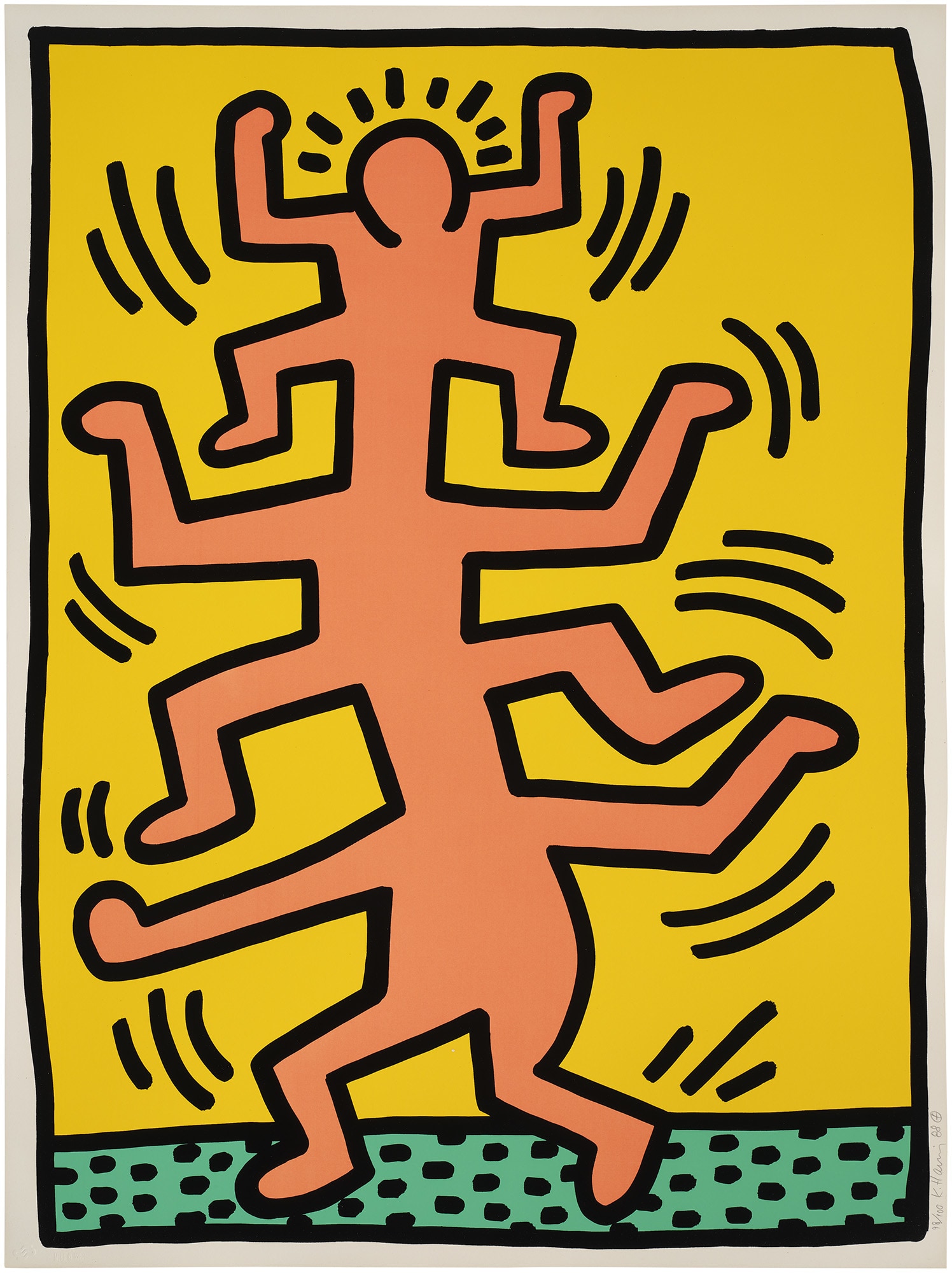 <p><strong>KEITH HARING</strong> <em>Growing 1,</em> $50,000–70,000</p>
