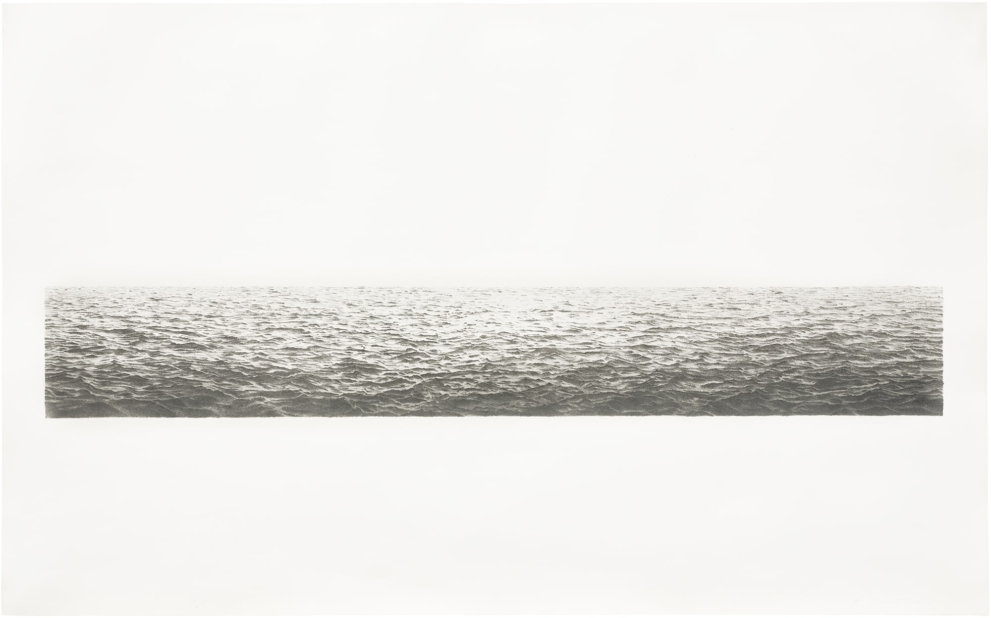 <p><strong>VIJA CELMINS</strong> <em>Untitled (Ocean), </em>$25,000–35,000</p>