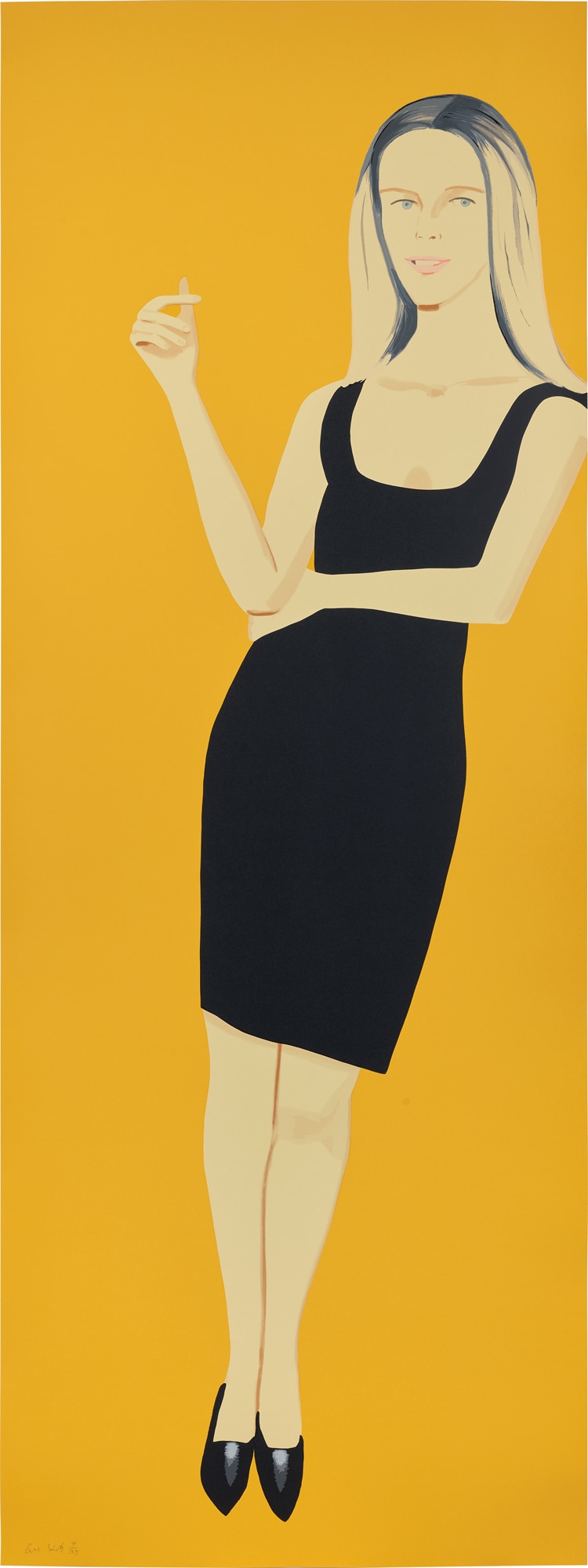 <p><strong>ALEX KATZ </strong><em>Yvonne, from Black Dress,</em> 2015</p>