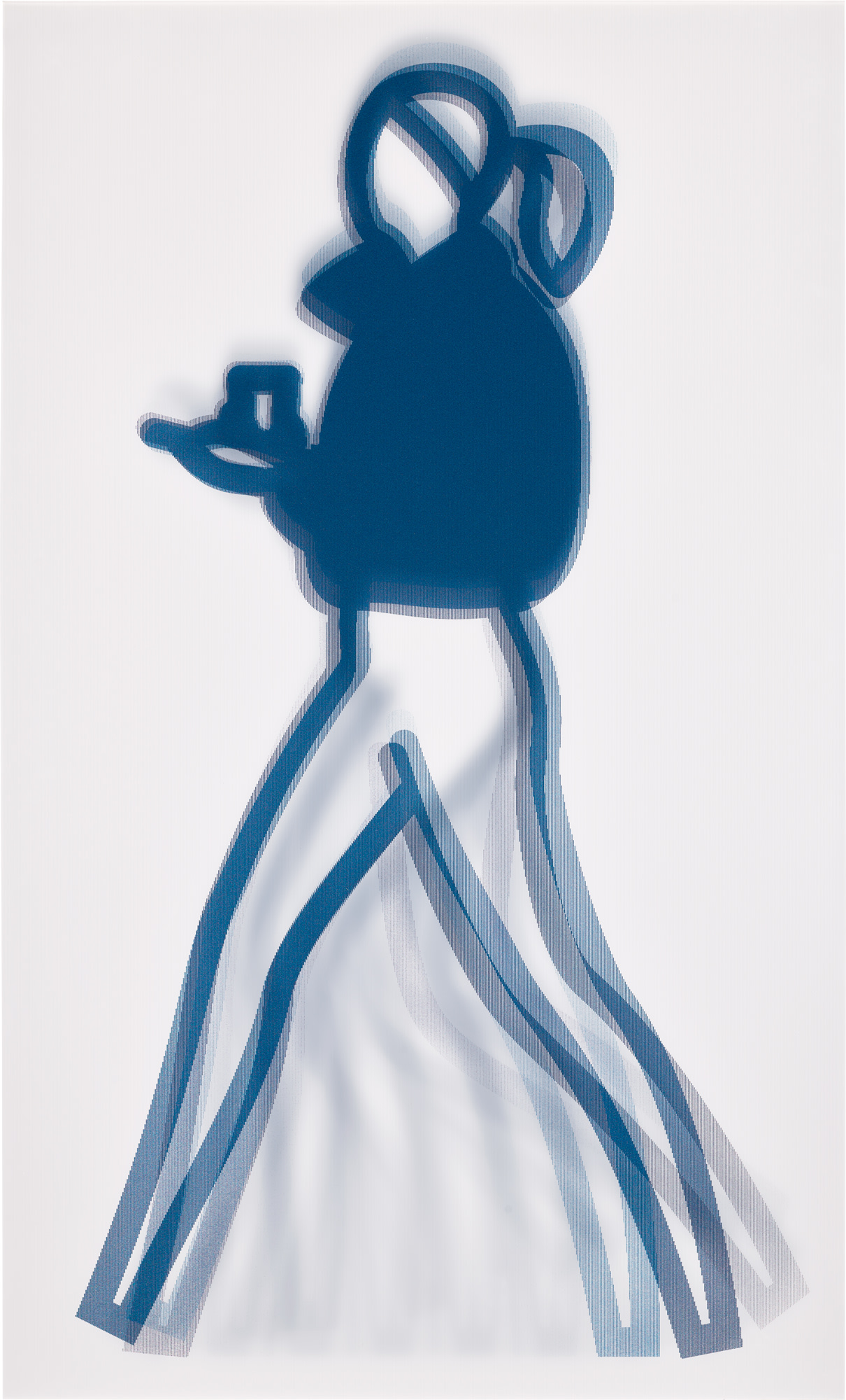 <p><strong>JULIAN OPIE </strong><em>Coffee, from Old Street Walkers,</em> 2022</p>