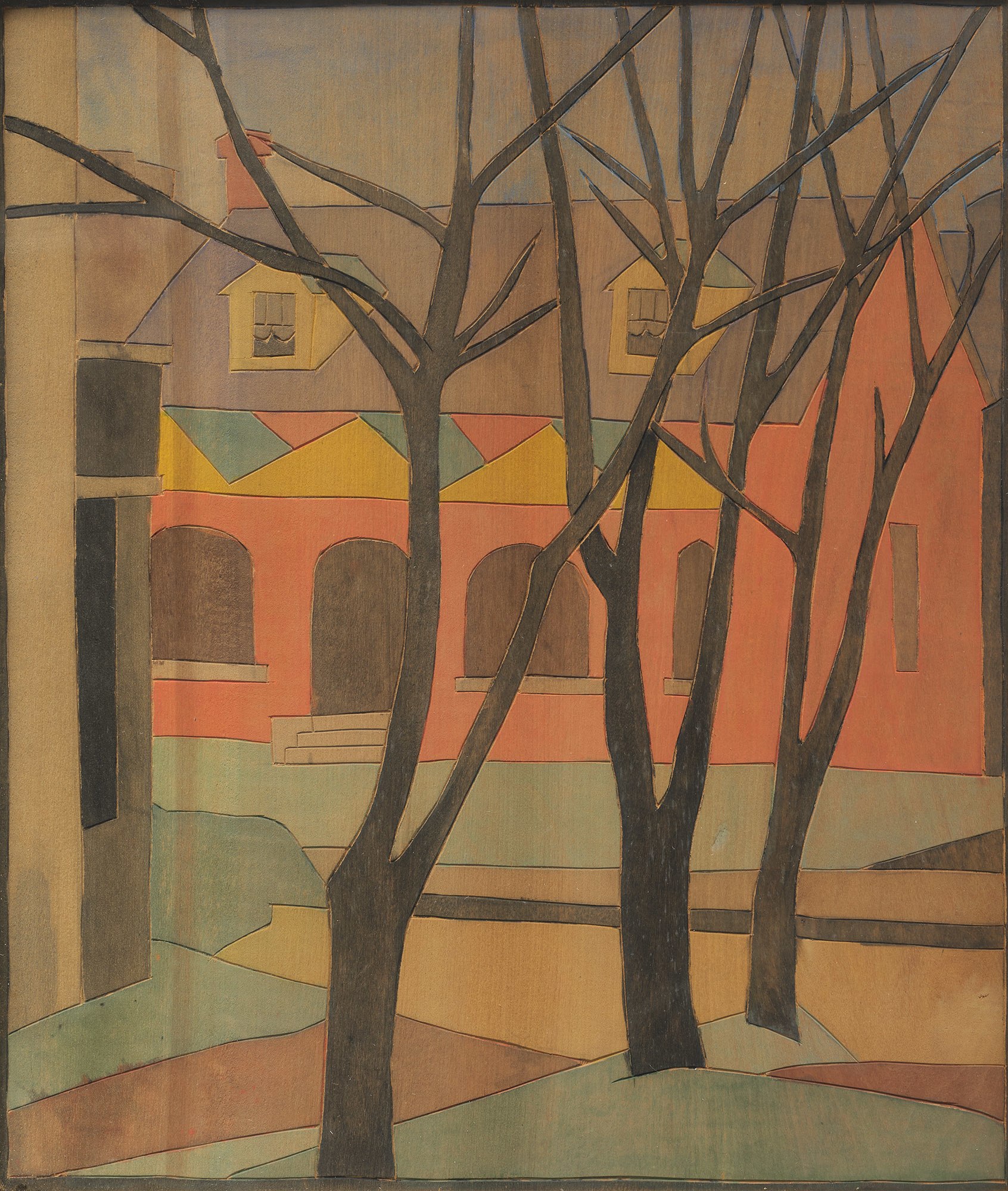 <p><strong>BLANCHE LAZZELL </strong><em>Three Trees,</em> $10,000–15,000</p>