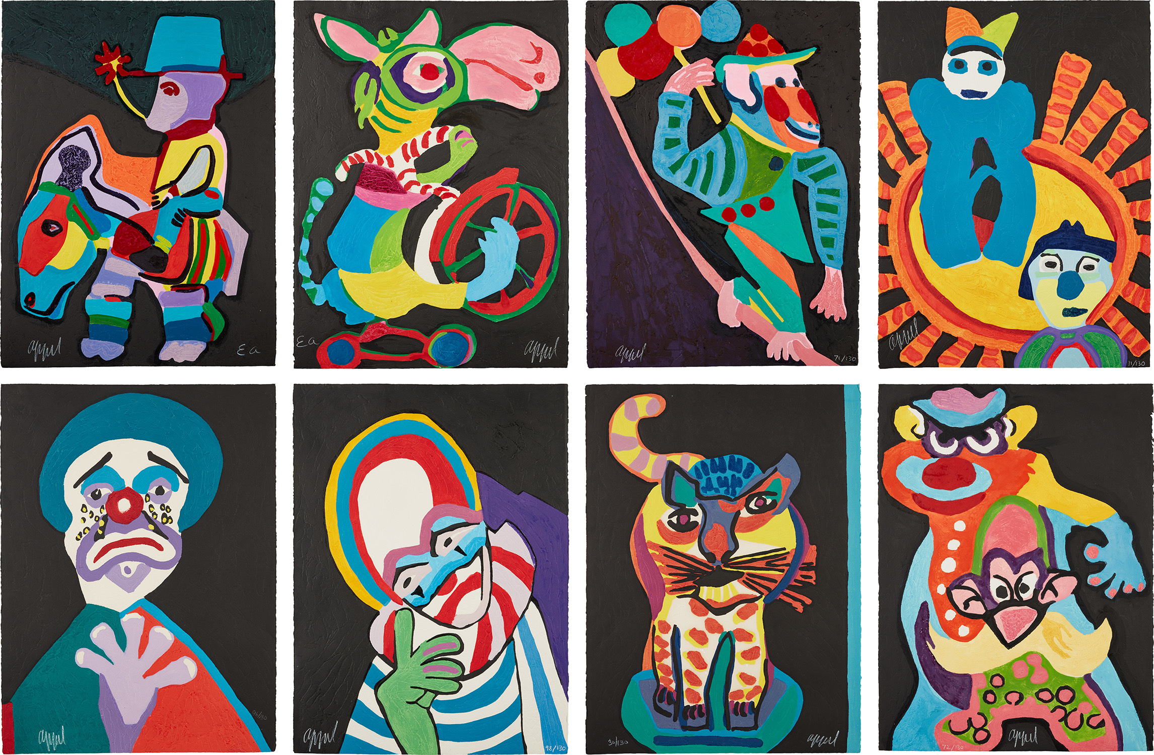 Karel Appel Editions Modern: Online Auction