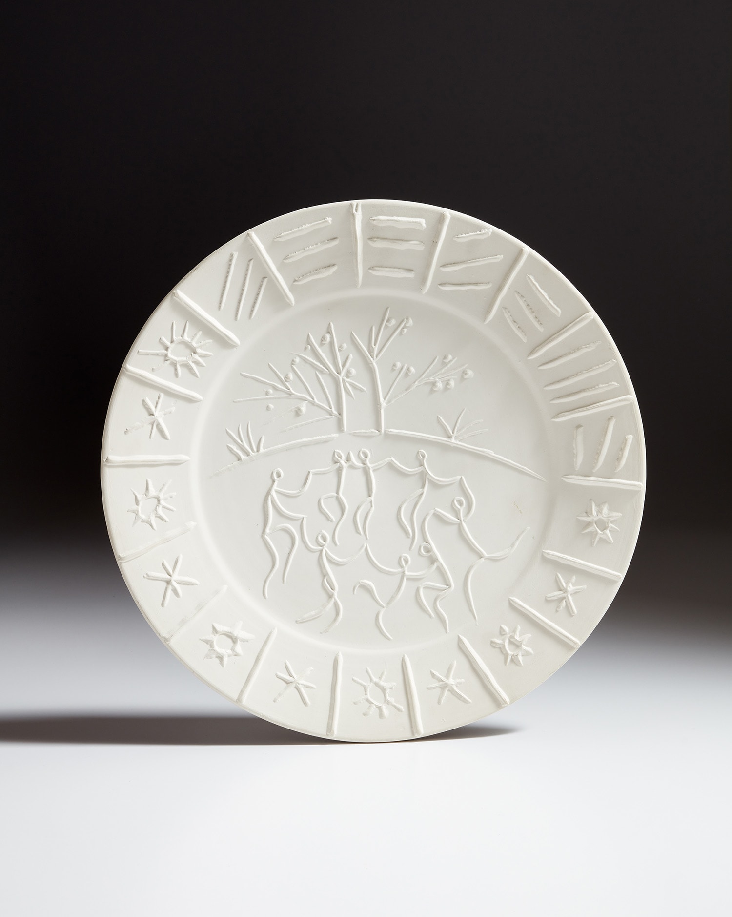 <p><strong>PABLO PICASSO&nbsp;</strong><em>Joie de vivre (Joy of living)</em>, 1956</p>

<p><a href="https://stage-publicrelease.phillips.com/artist/10800/pablo-picasso">PABLO PICASSO</a></p>
