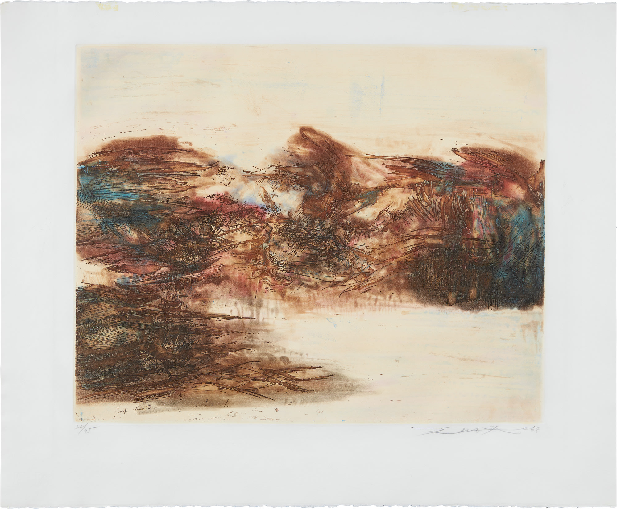 <p><strong>ZAO WOU-KI</strong> <em>Untitled</em>, 1968</p>