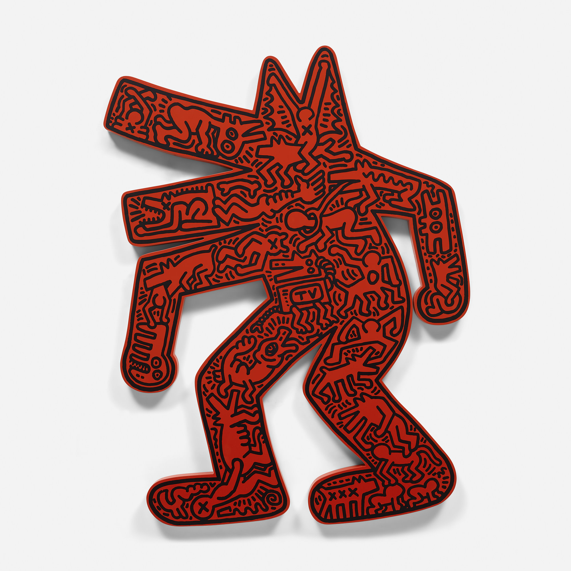 <p><strong>KEITH HARING</strong> <em>Dog,</em> 1986</p>
